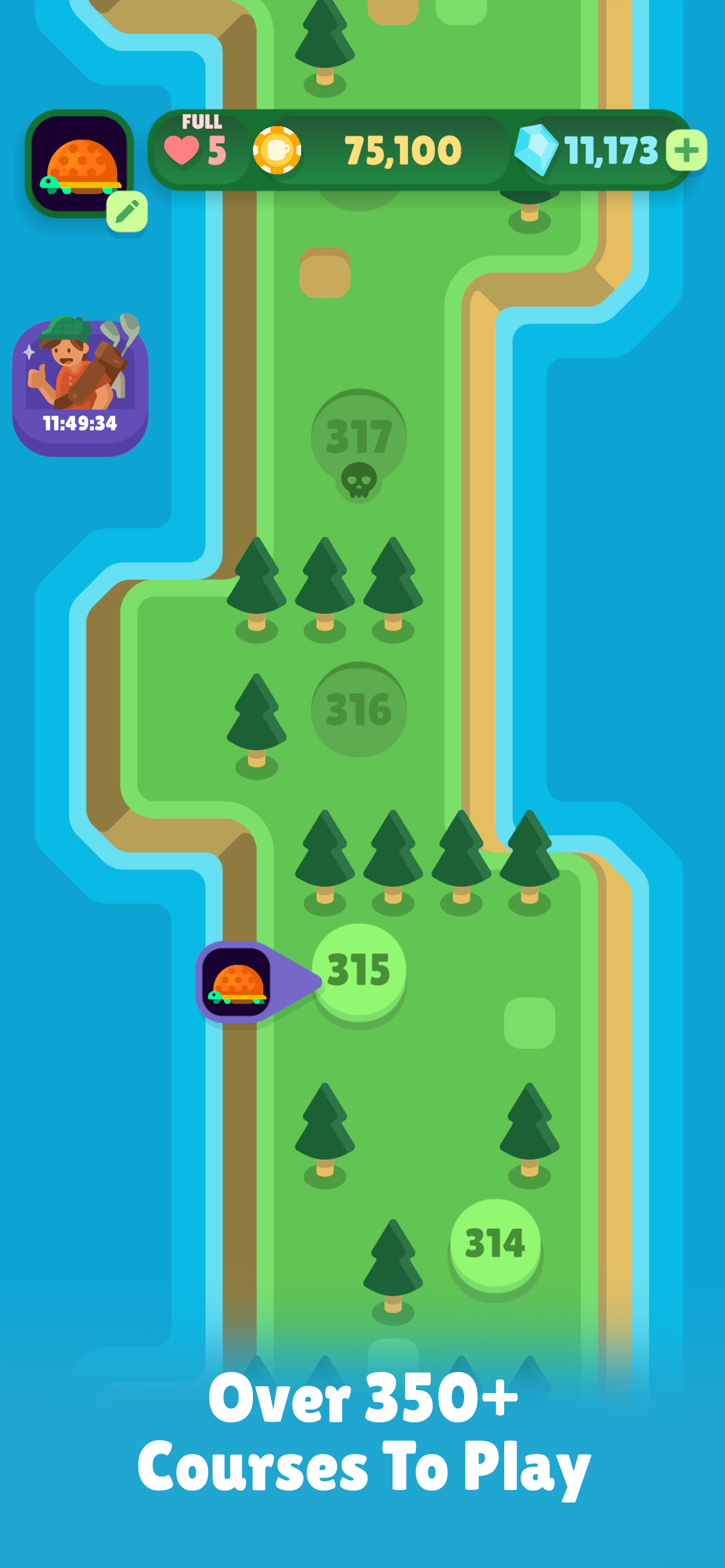 اسکرین شات 6 بازی Coffee Golf