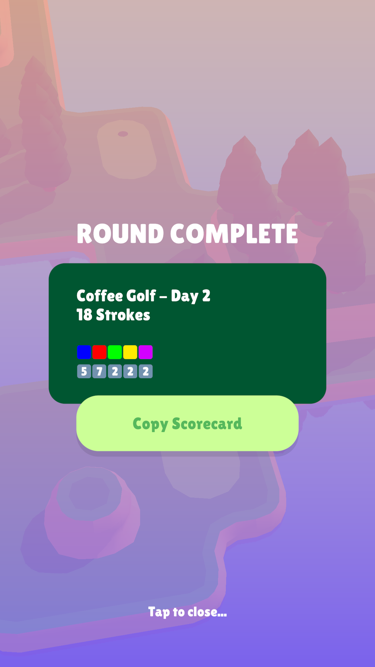 اسکرین شات 2 بازی Coffee Golf