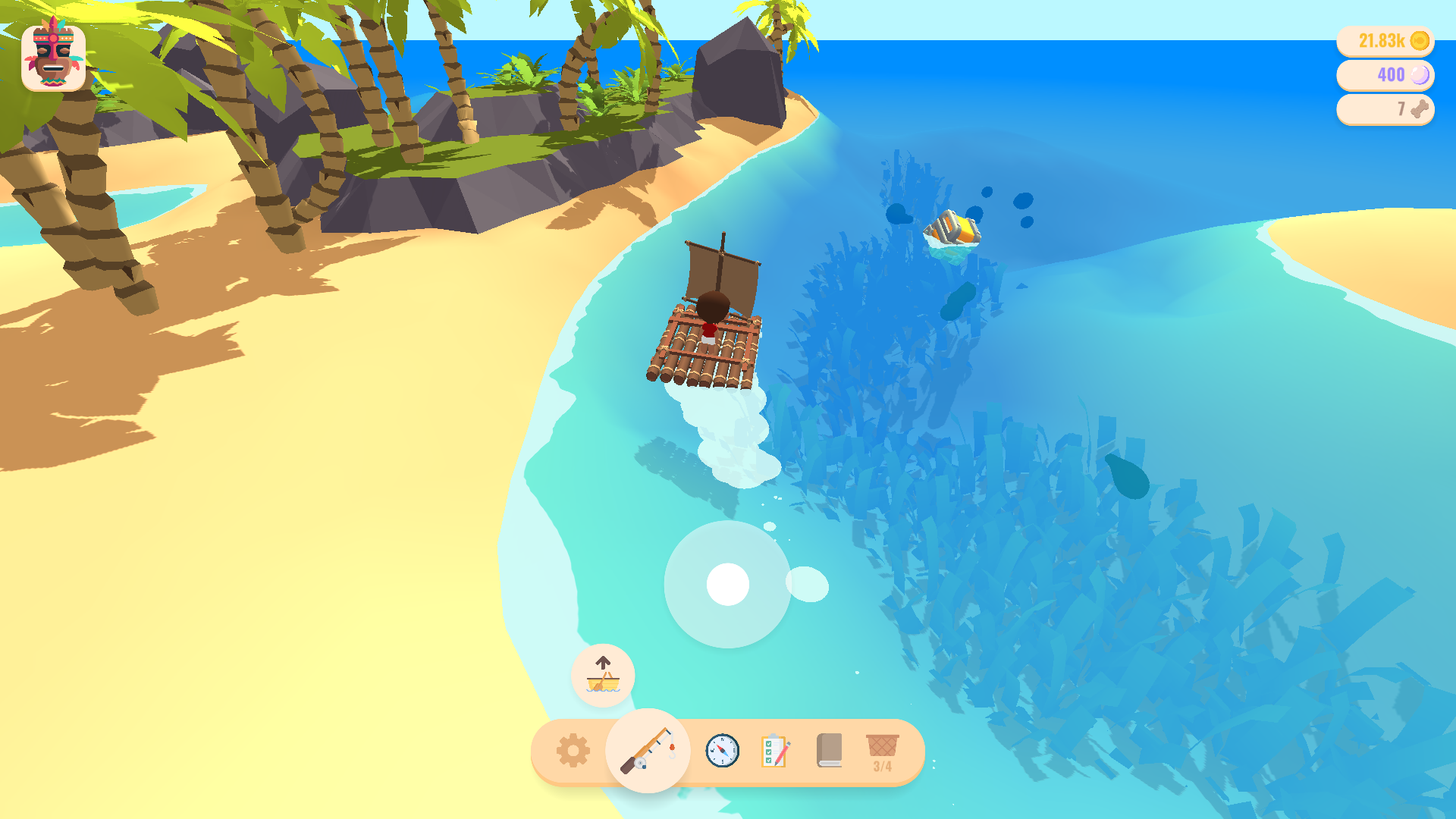 اسکرین شات 1 بازی Tides: A Fishing Game