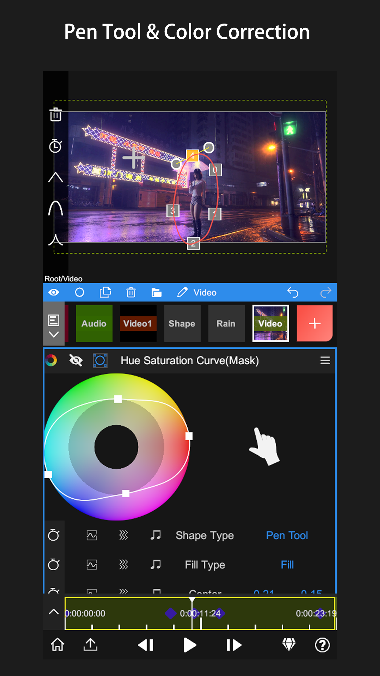 اسکرین شات 5 برنامه Node Video - Pro Video Editor