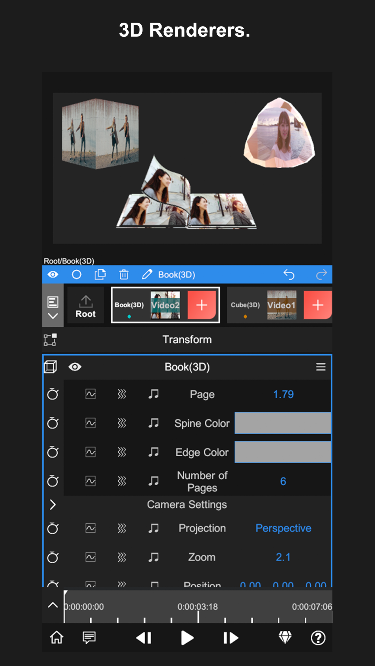 اسکرین شات 7 برنامه Node Video - Pro Video Editor