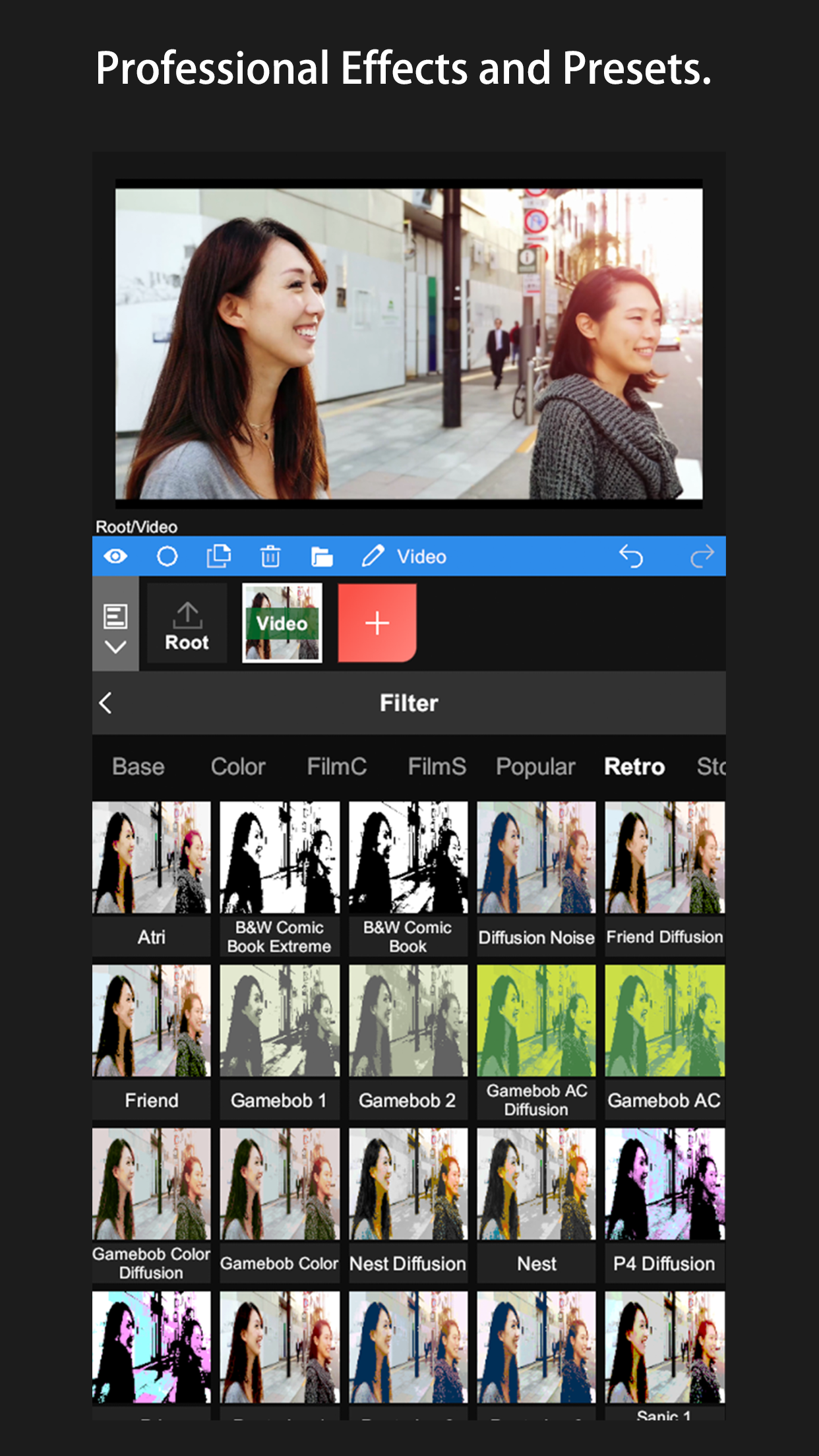 اسکرین شات 8 برنامه Node Video - Pro Video Editor