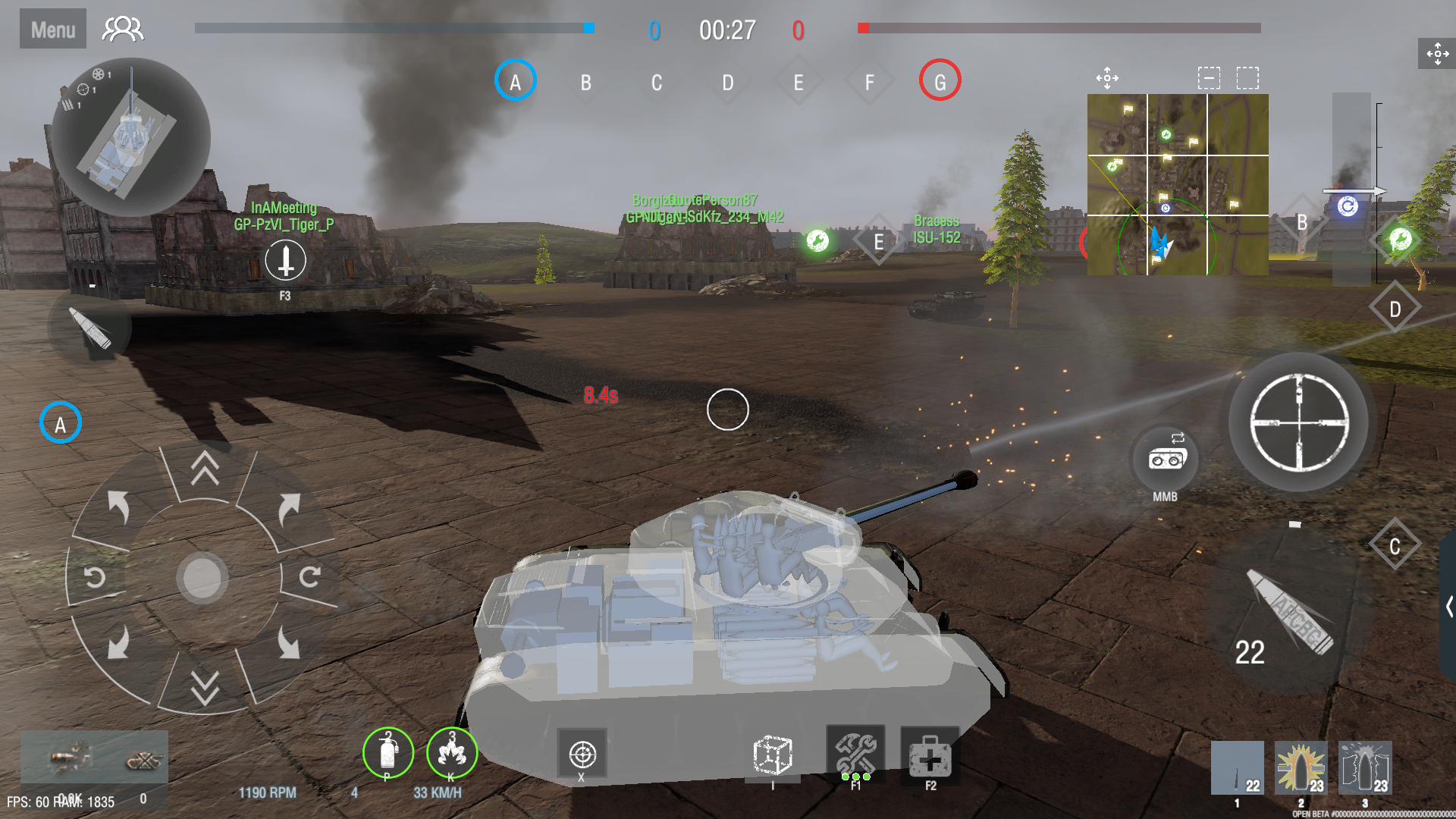 اسکرین شات 3 بازی Panzer War