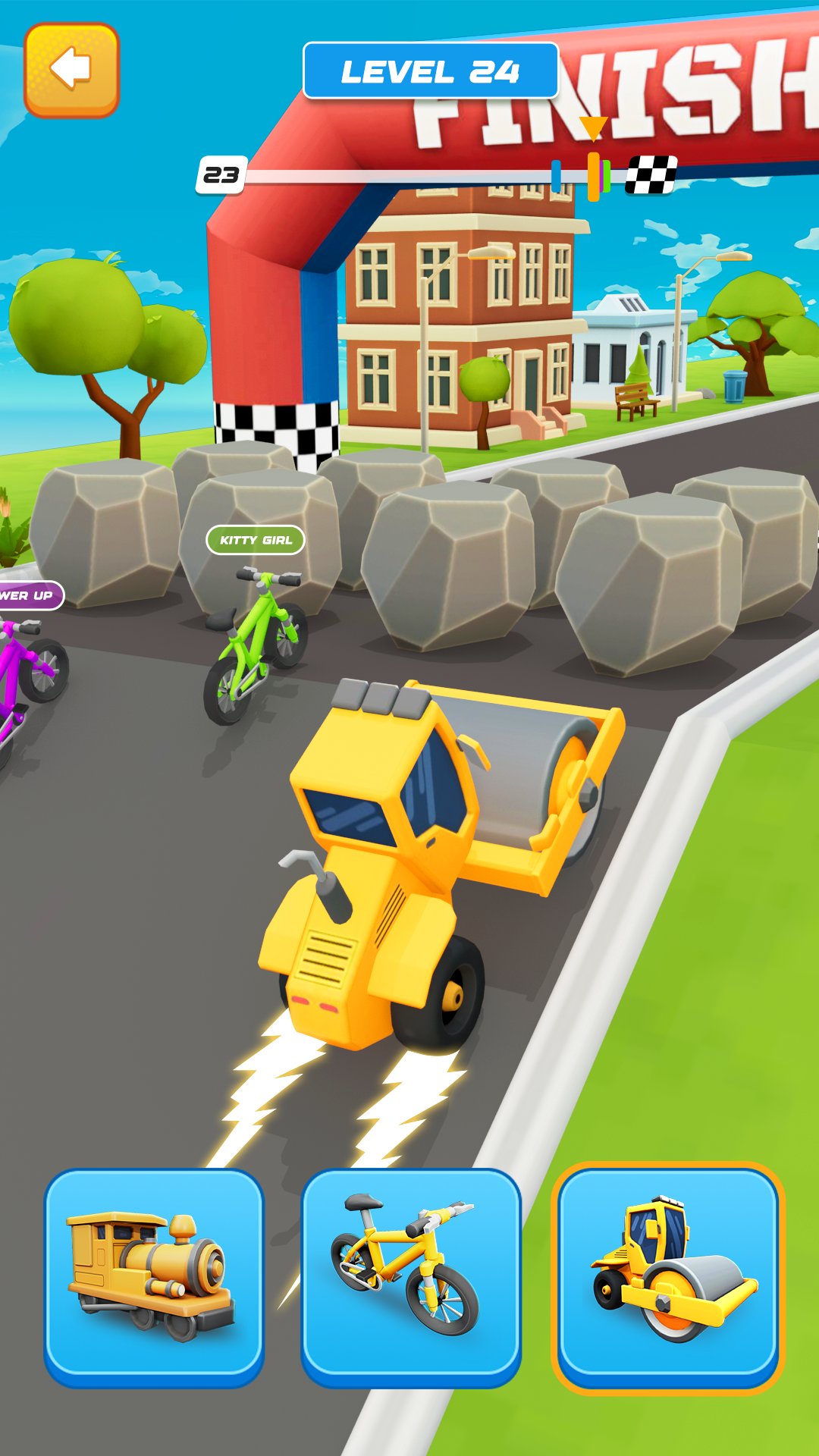 اسکرین شات 5 بازی Shape Transforming: Shape Race
