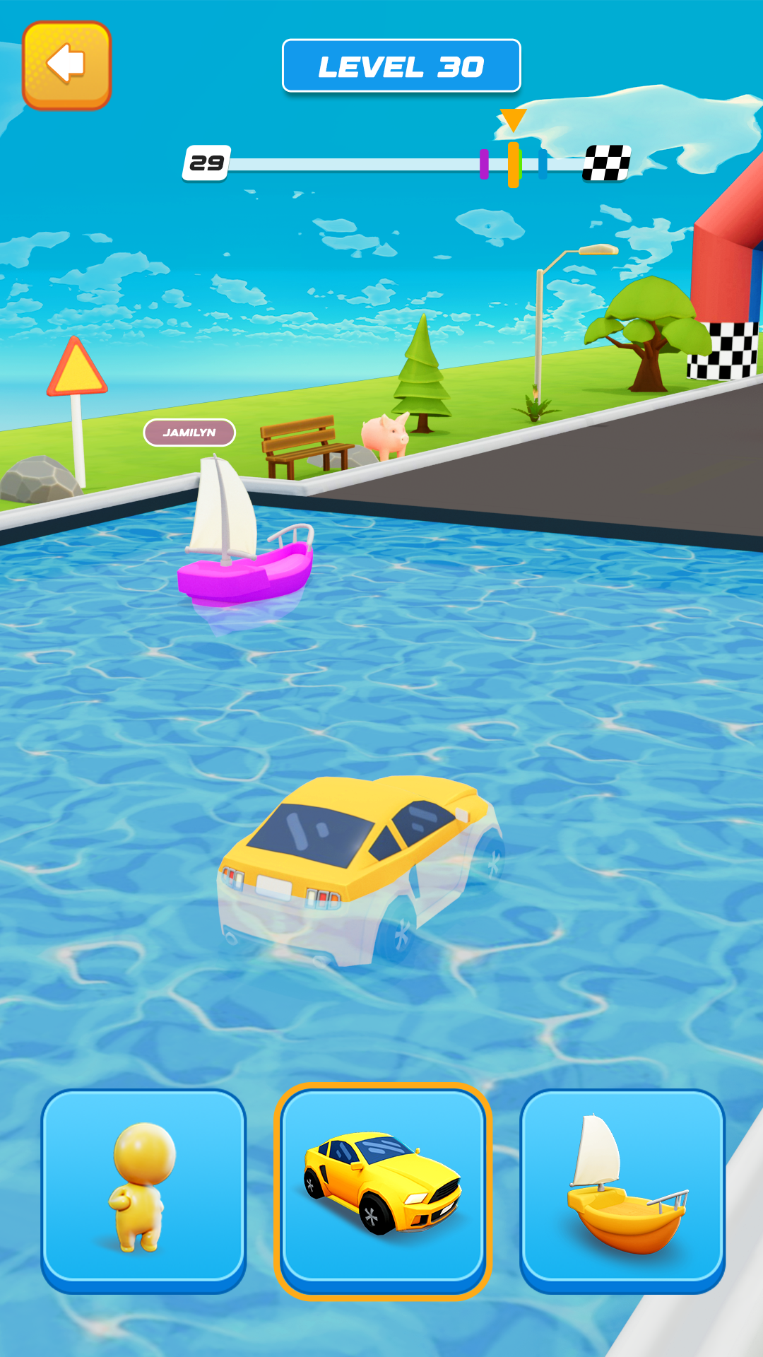اسکرین شات 7 بازی Shape Transforming: Shape Race