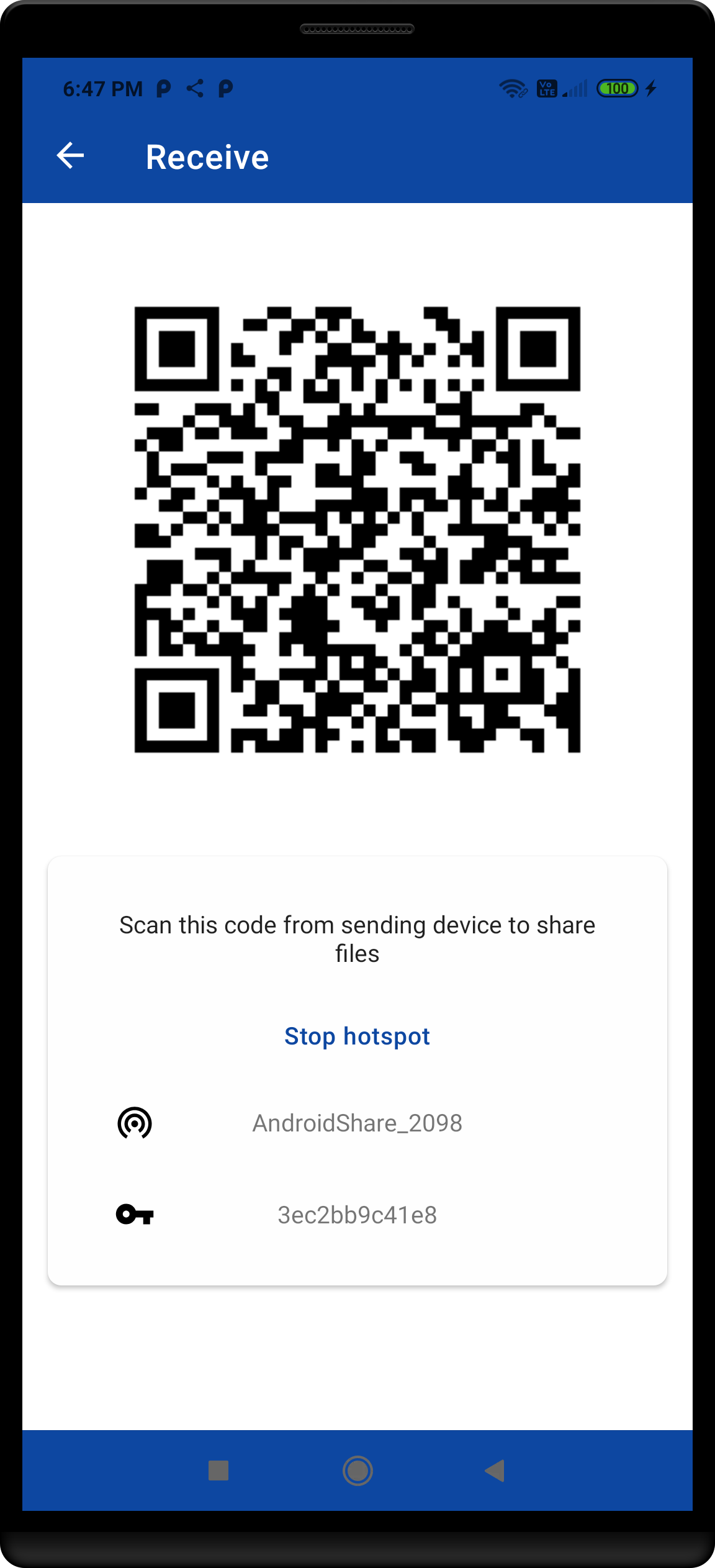 اسکرین شات 3 برنامه Xender Shareit - Share All Fil