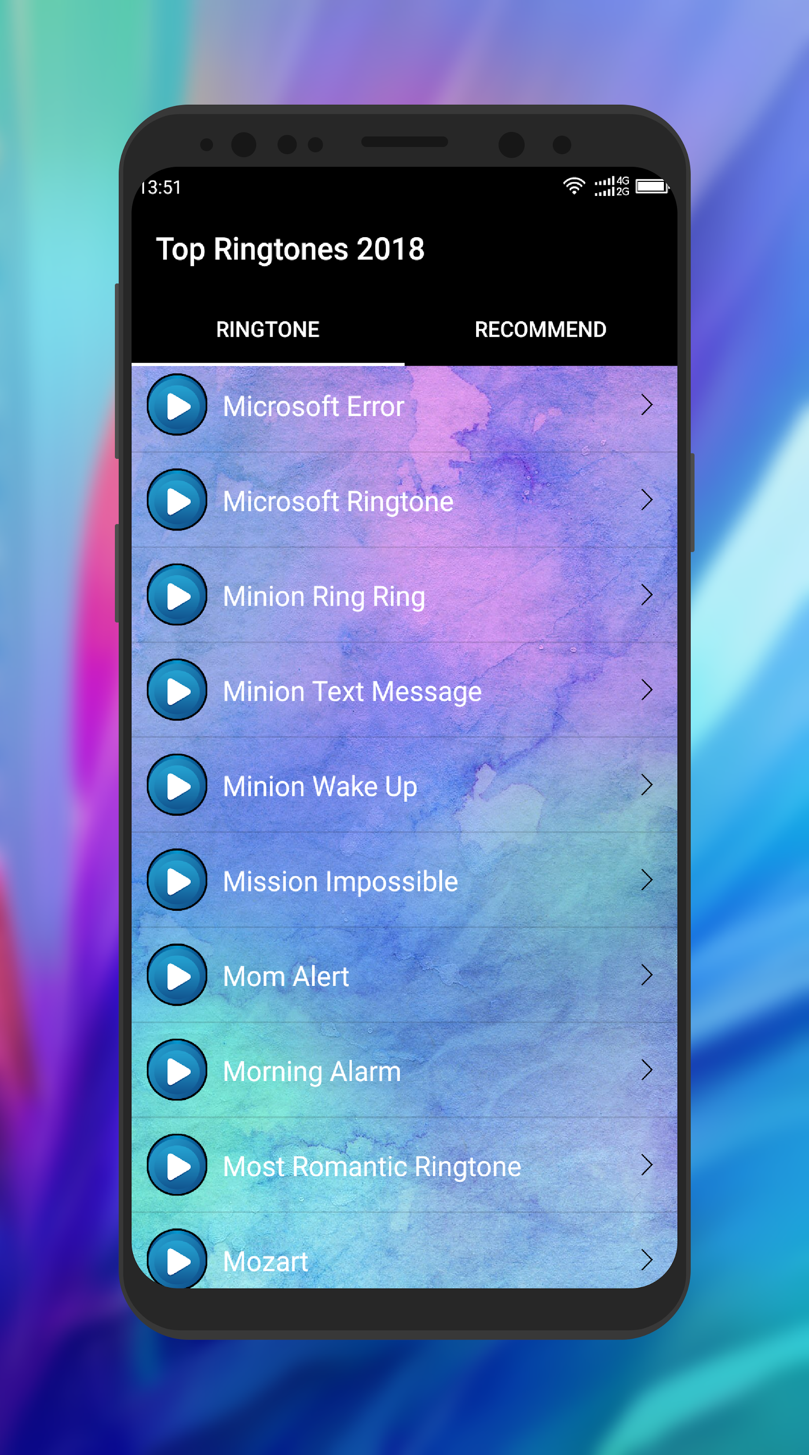 اسکرین شات 3 برنامه Pop Ringtones 2023
