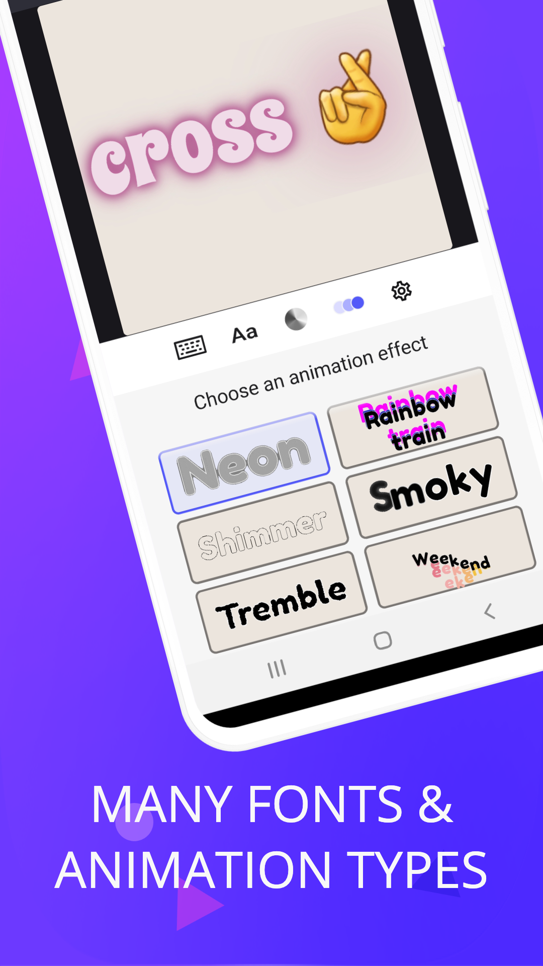 اسکرین شات 5 برنامه Text sticker maker WASticker