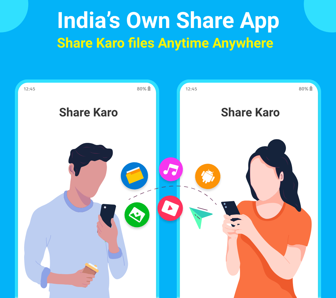 اسکرین شات 2 برنامه SHARE Go : Share Karo India