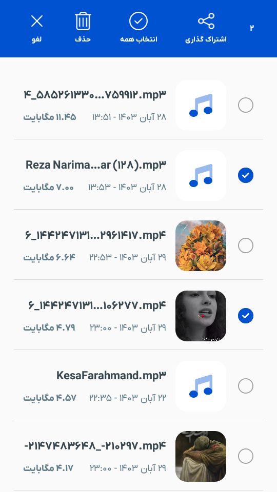 اسکرین شات 3 برنامه ‏‏سروش Cleaner