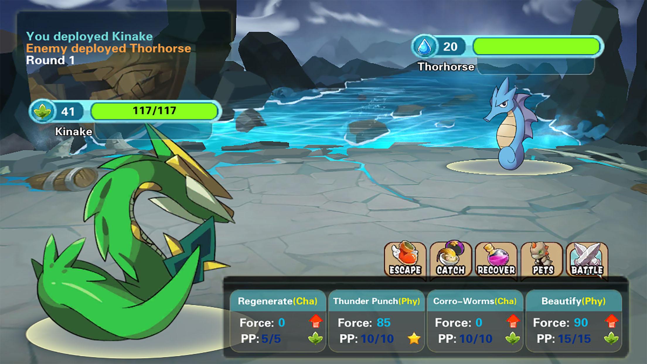 اسکرین شات 4 بازی Monster Storm Apoiion