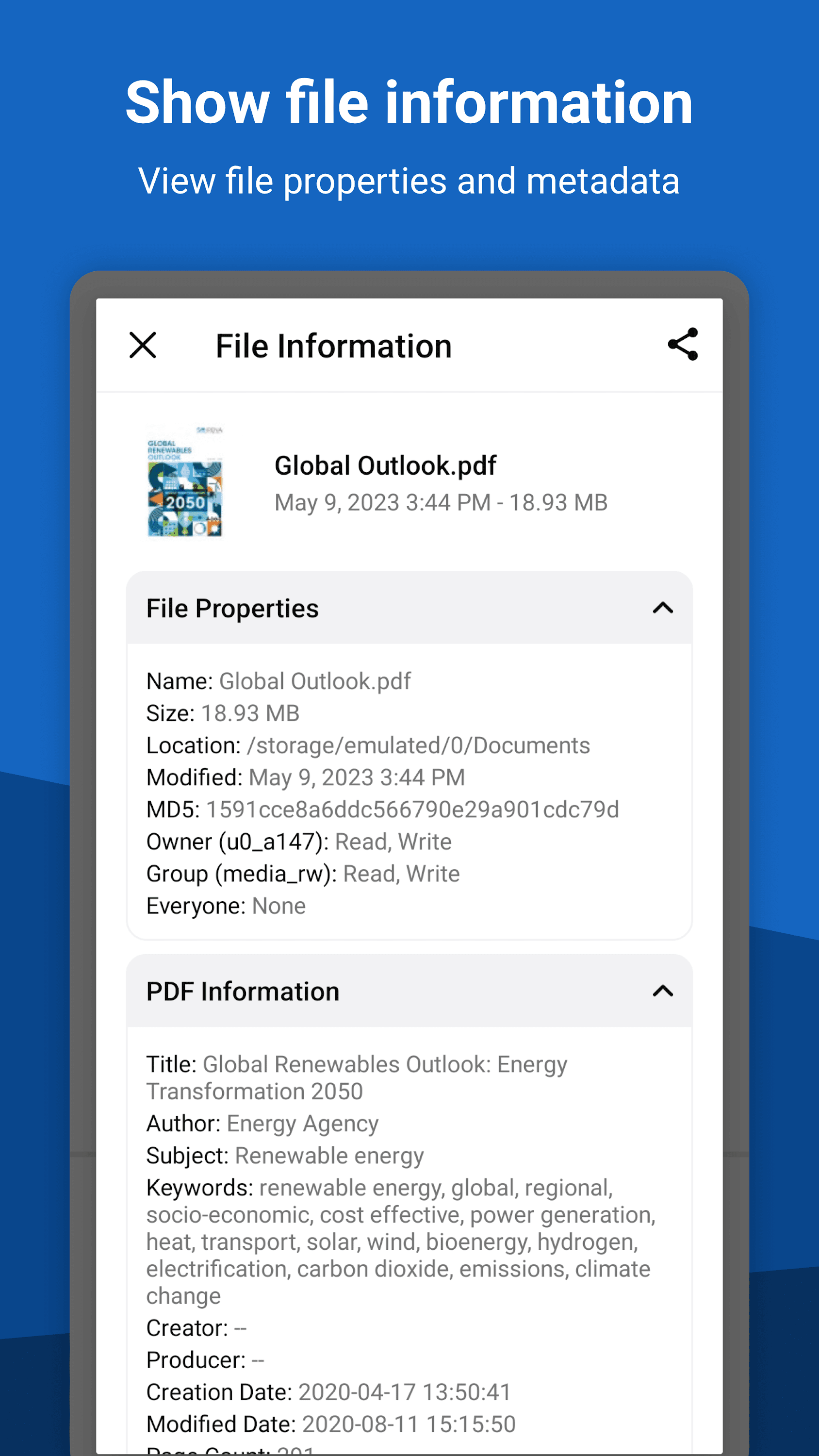 اسکرین شات 3 برنامه File Viewer for Android