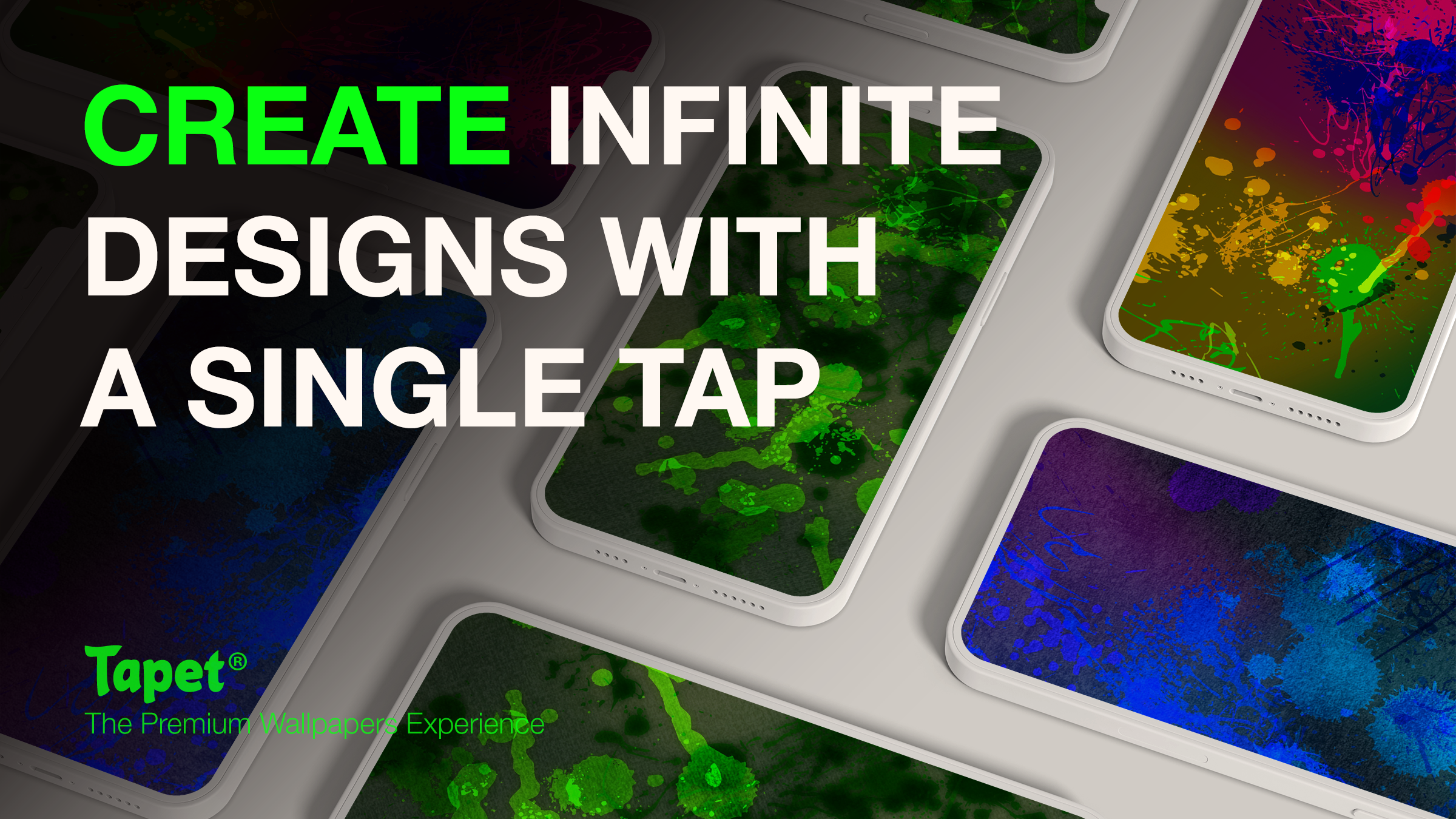 اسکرین شات 5 برنامه Tapet Wallpapers Generator