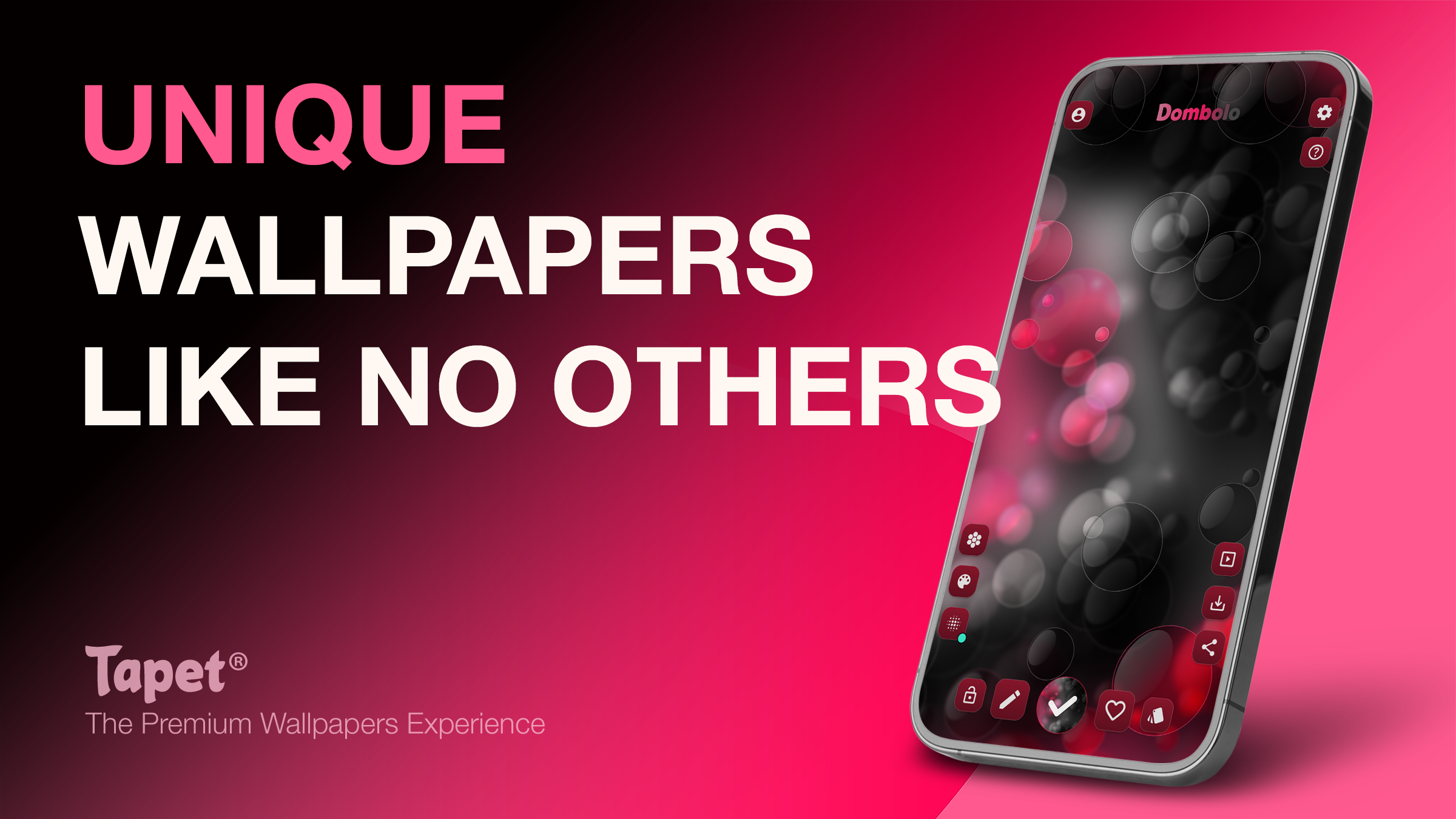 اسکرین شات 1 برنامه Tapet Wallpapers Generator