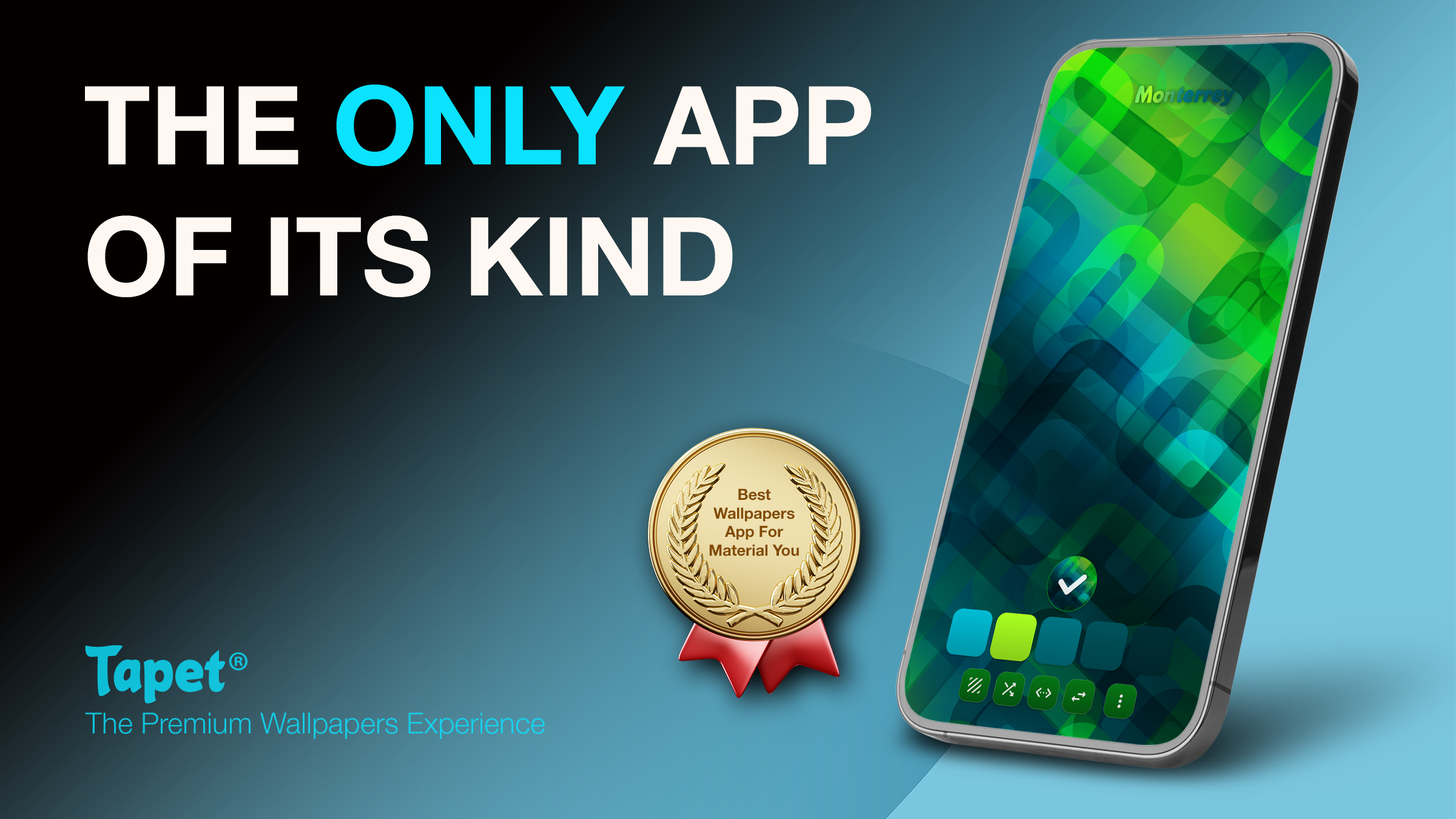 اسکرین شات 2 برنامه Tapet Wallpapers Generator