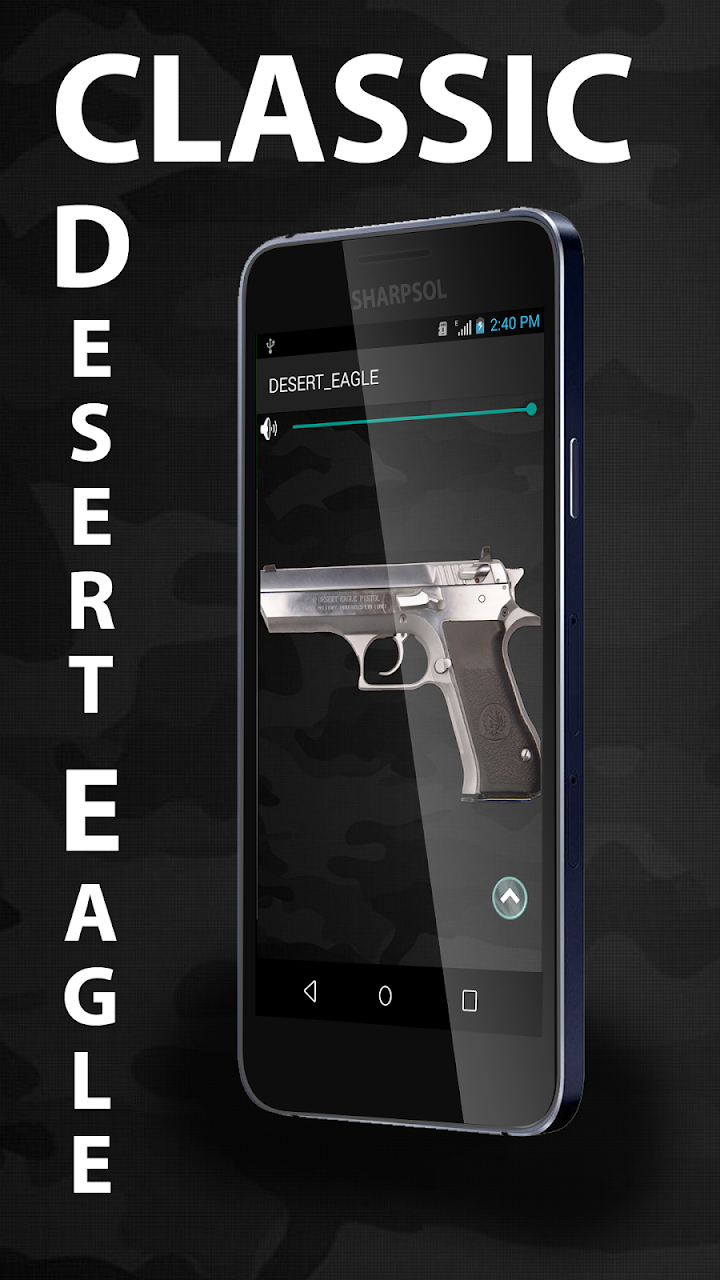 اسکرین شات 2 برنامه Real Gun Sounds