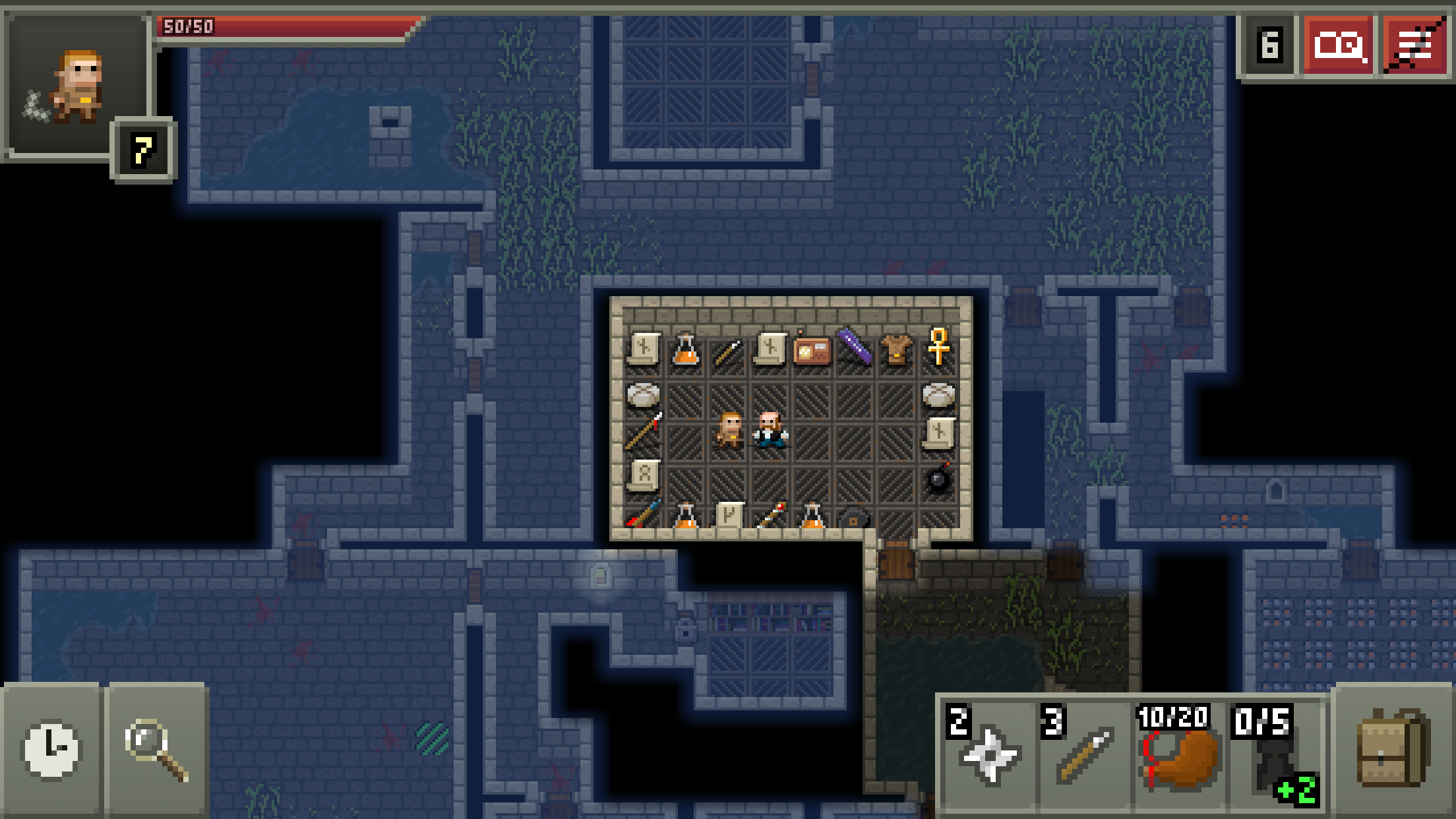 اسکرین شات 2 بازی Shattered Pixel Dungeon