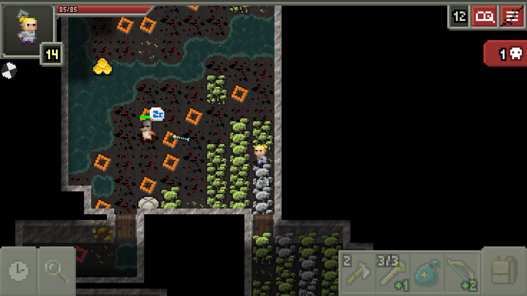 اسکرین شات 3 بازی Shattered Pixel Dungeon