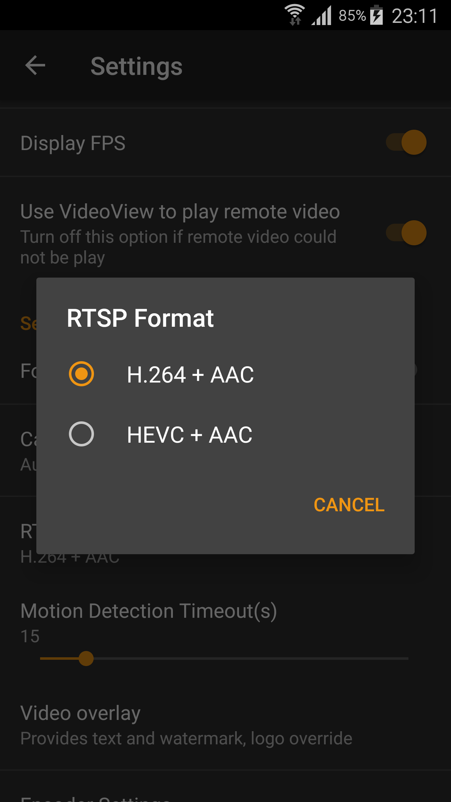 اسکرین شات 4 برنامه IP Camera