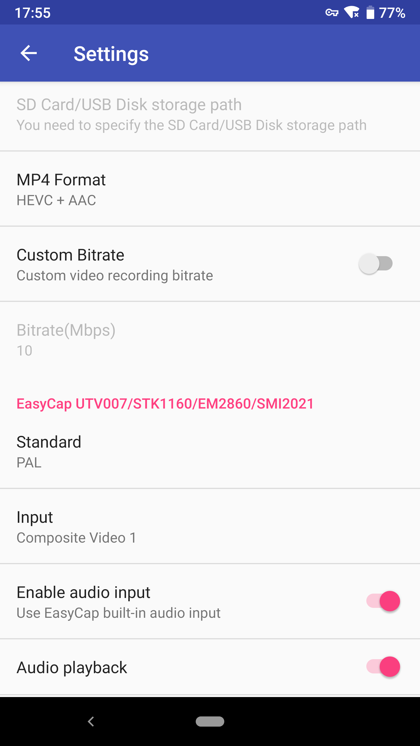 اسکرین شات 6 برنامه EasyCap Recorder