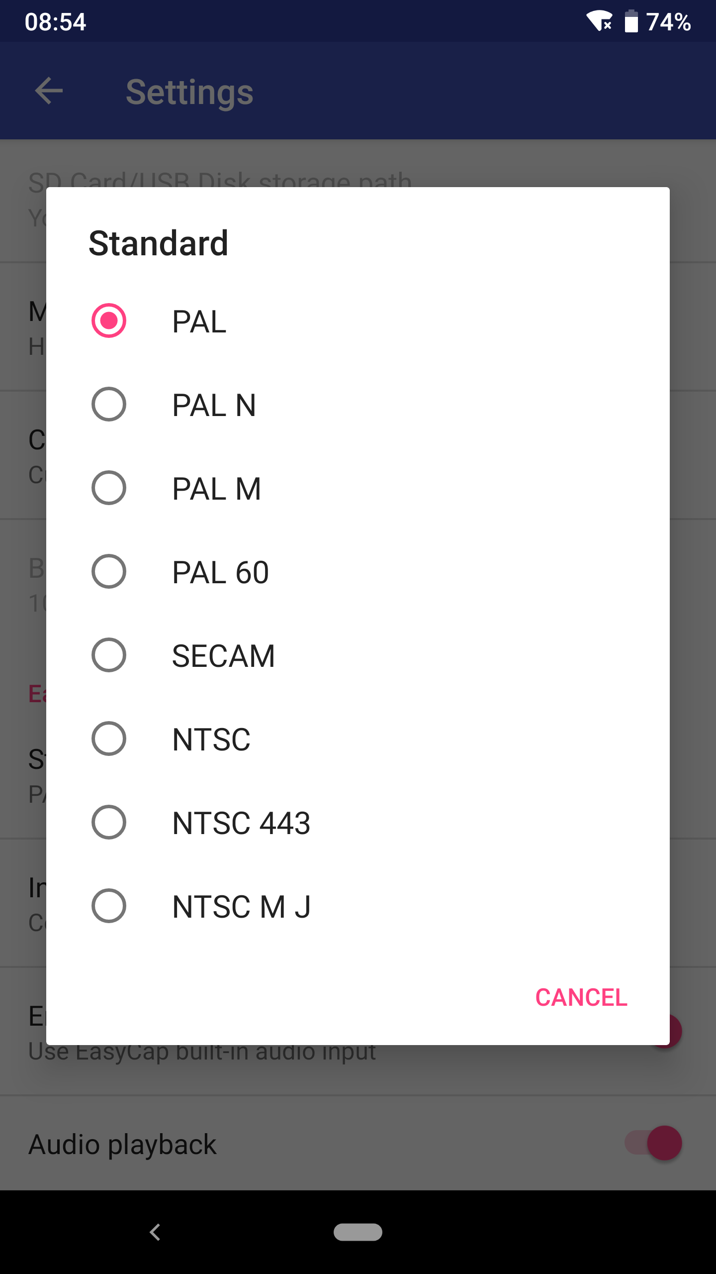 اسکرین شات 7 برنامه EasyCap Recorder