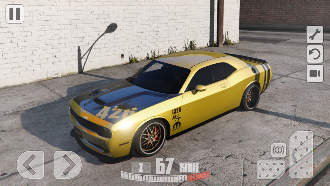 اسکرین شات 3 بازی Simulator Dodge Demon Parking