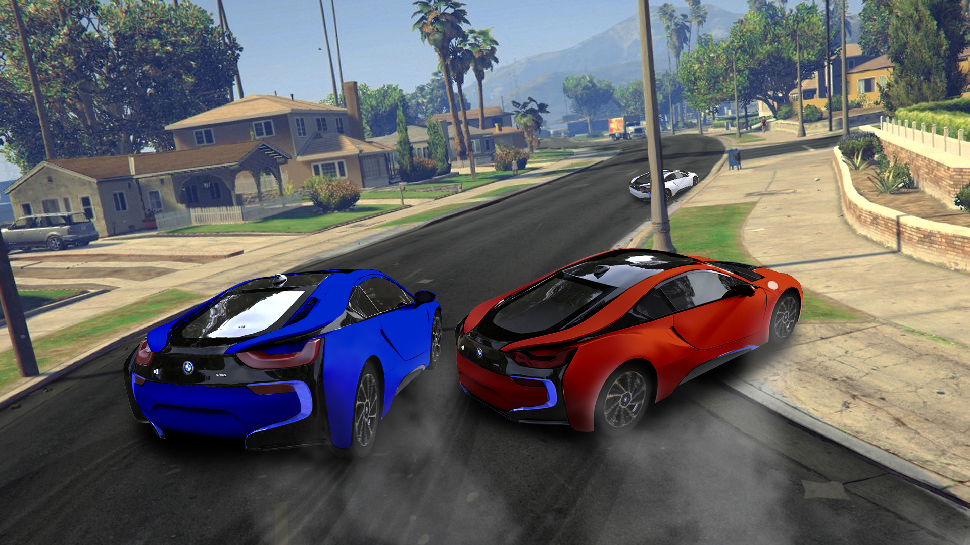 اسکرین شات 2 بازی Driver BMW I8 Night City Racer