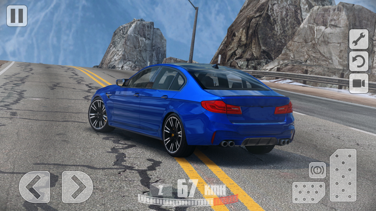اسکرین شات 2 بازی City Racer BMW M5 Parking Area