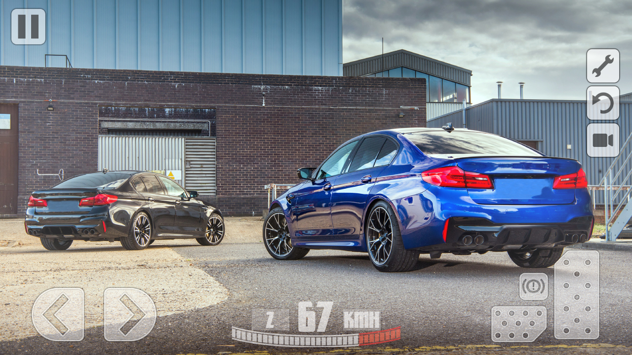 اسکرین شات 3 بازی City Racer BMW M5 Parking Area