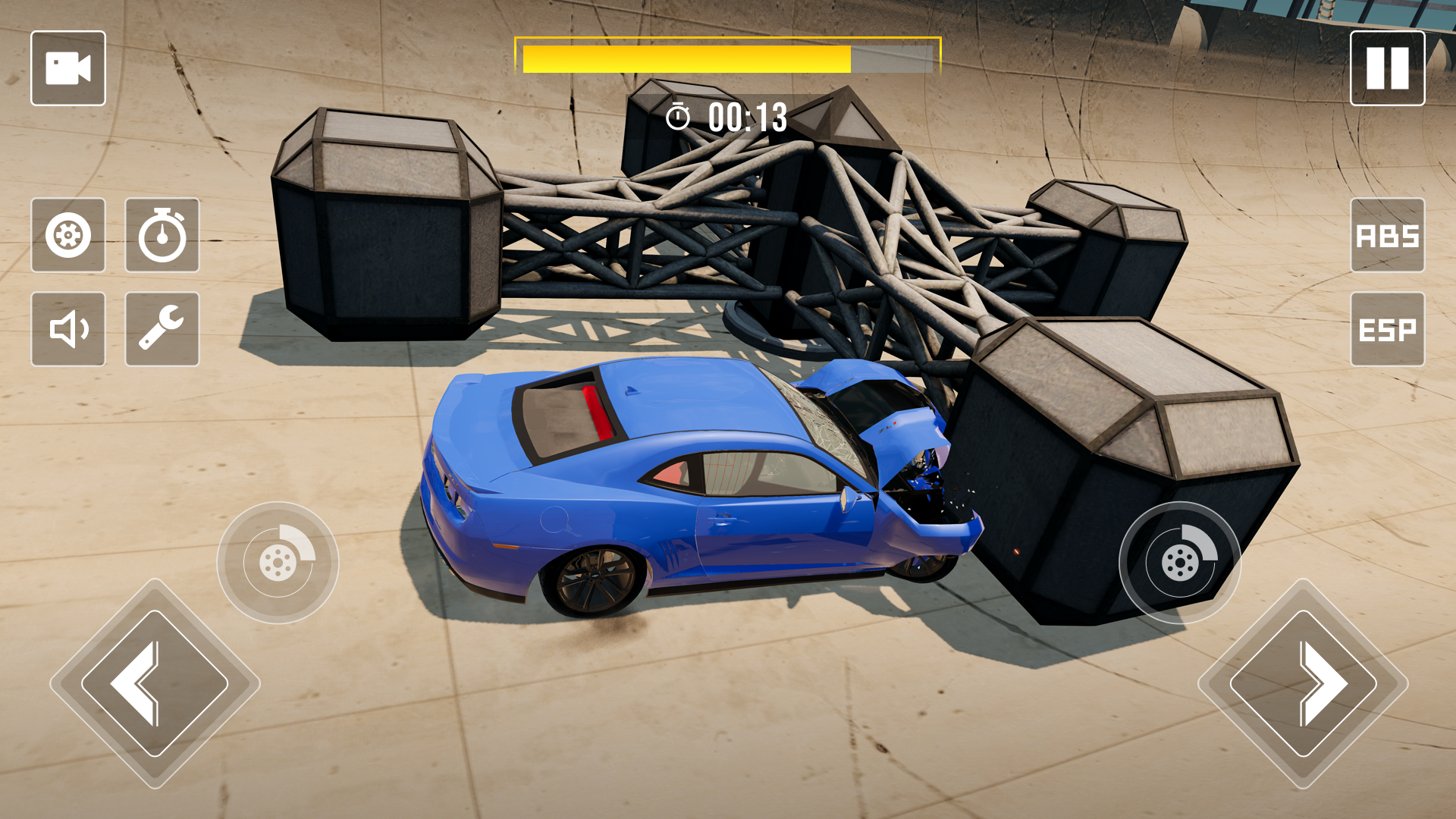 اسکرین شات 3 بازی Crash Master: Car Driving Game