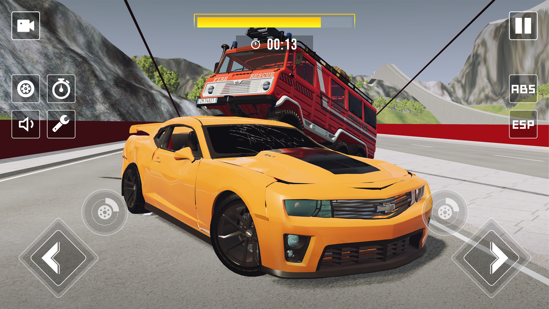 اسکرین شات 2 بازی Crash Master: Car Driving Game