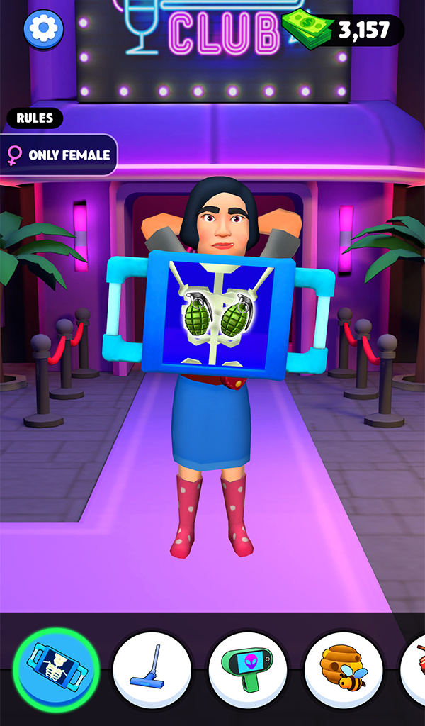 اسکرین شات 3 بازی Club Security Simulator 3D