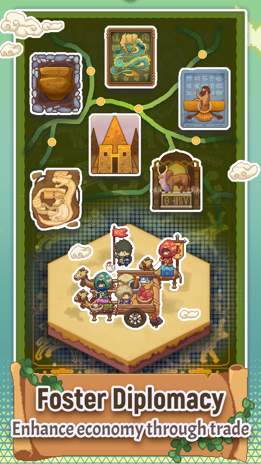 اسکرین شات 3 بازی Pixel Civilization: Idle Game