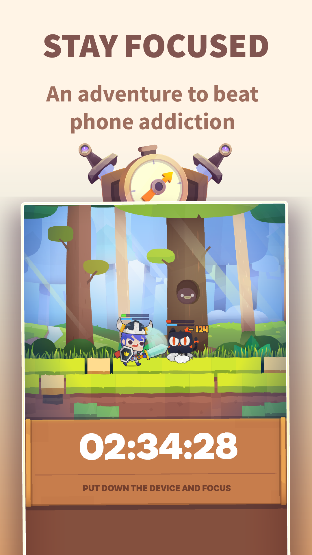 اسکرین شات 2 برنامه Focus Quest: Pomodoro adhd app