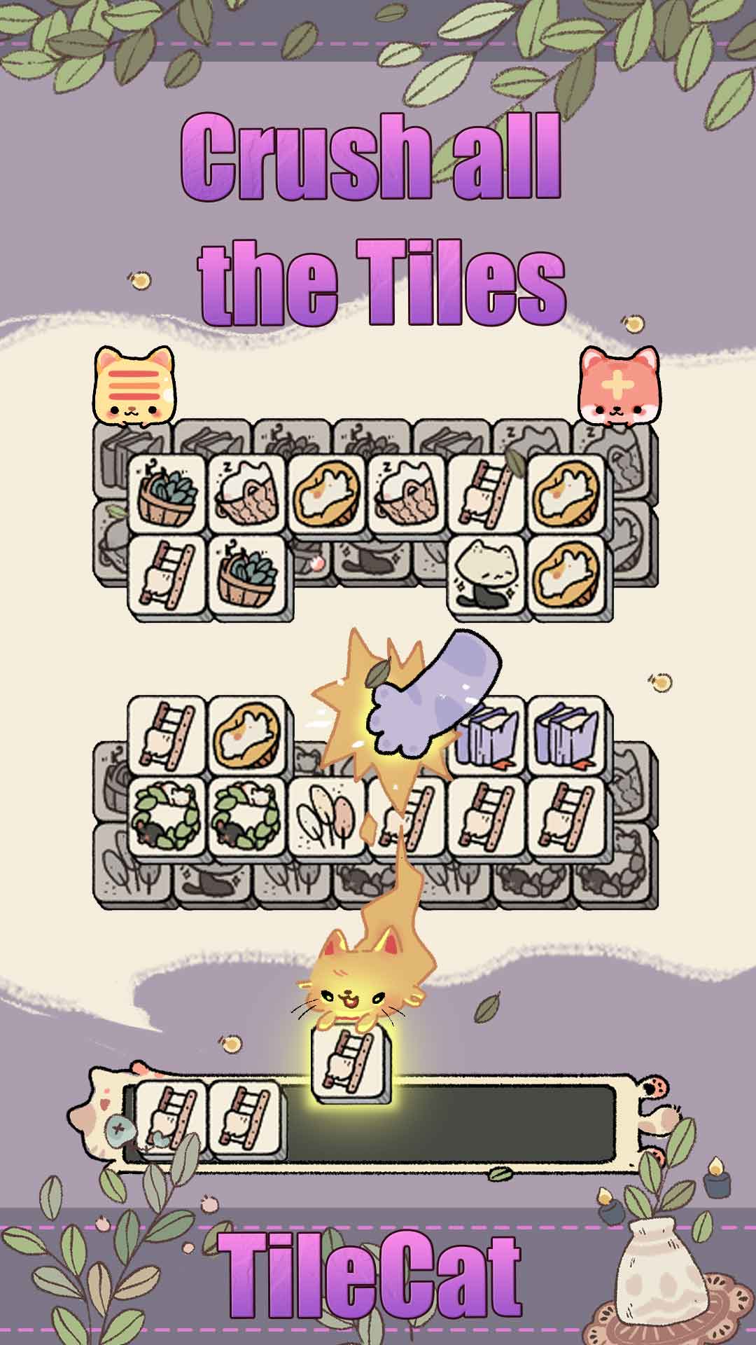 اسکرین شات 1 بازی Tile Cat - Triple Match Puzzle