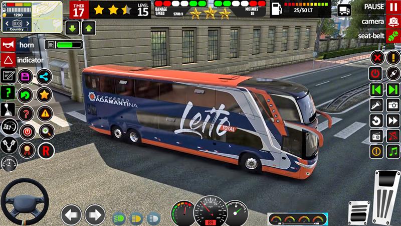 اسکرین شات 8 بازی US Public Bus Driving Games 3d