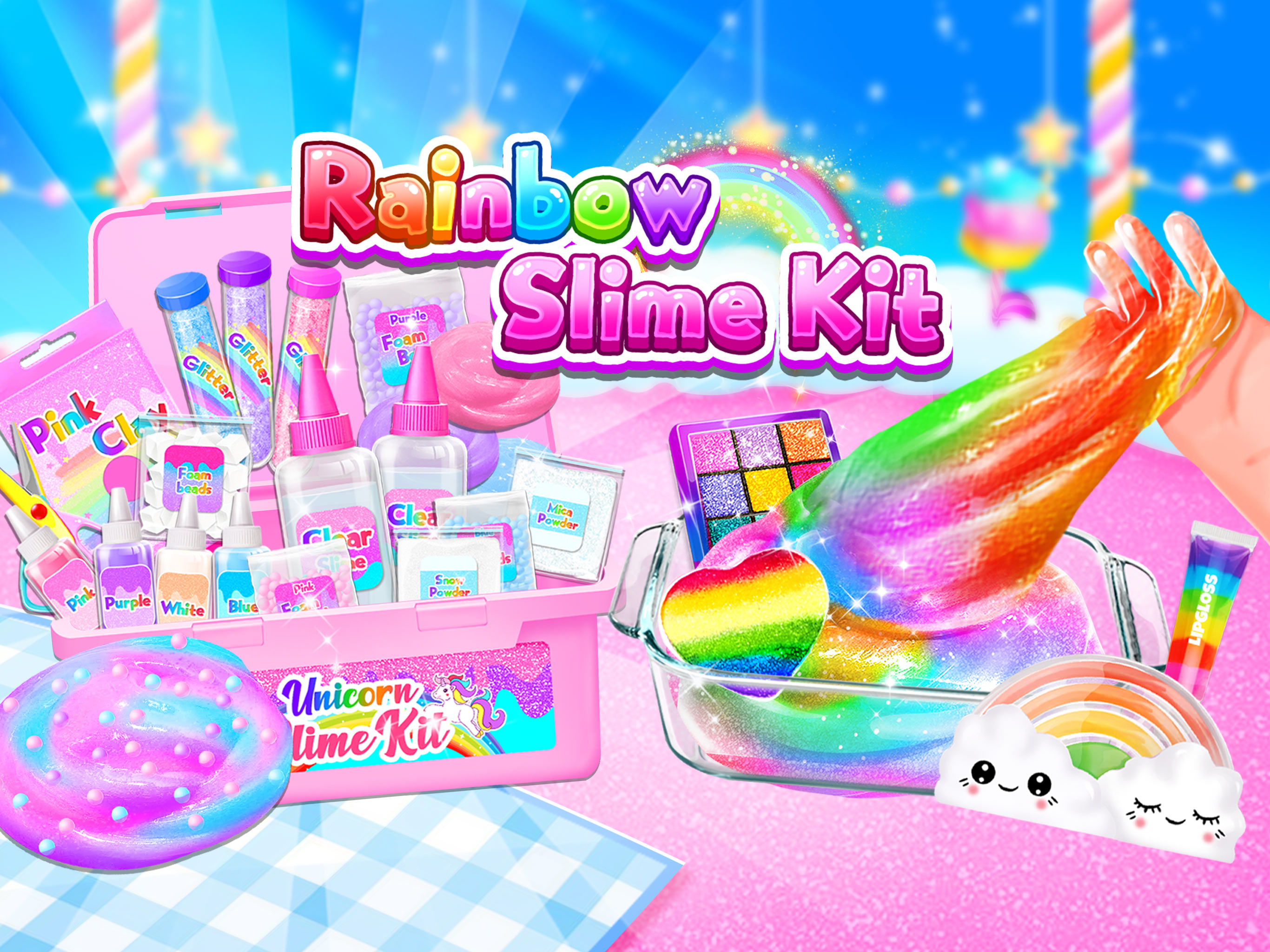 اسکرین شات 4 بازی Rainbow Slime Kit