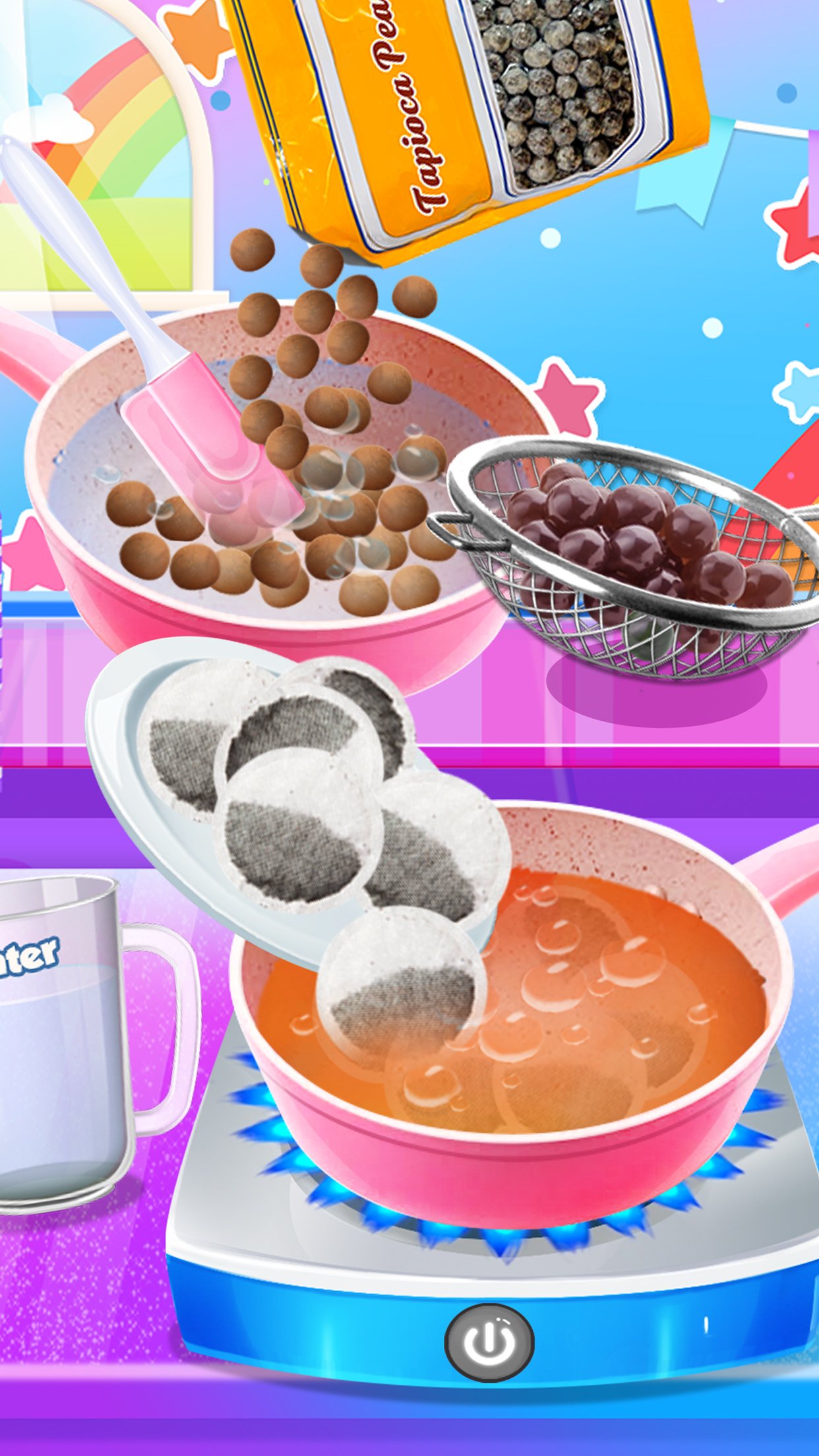 اسکرین شات 3 برنامه DIY Bubble Tea - Ice Milk Tea