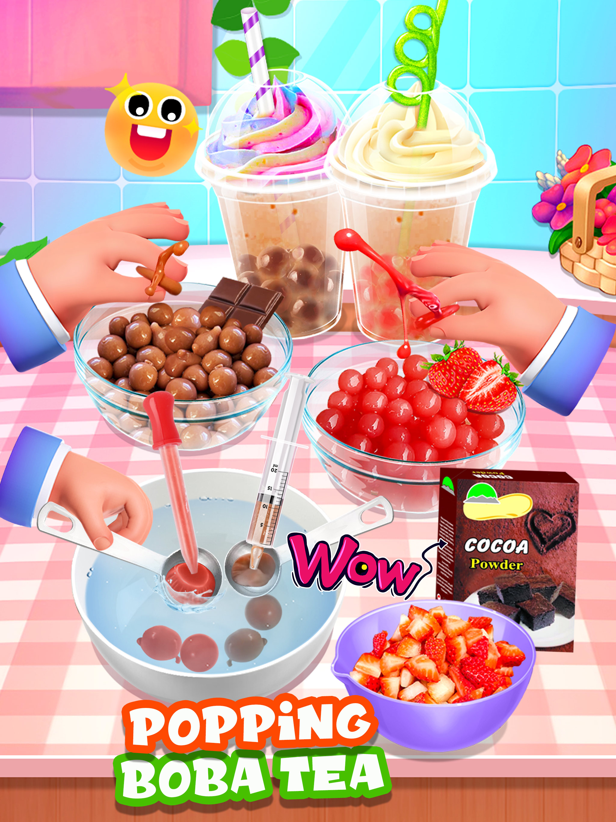 اسکرین شات 2 برنامه DIY Bubble Tea - Ice Milk Tea
