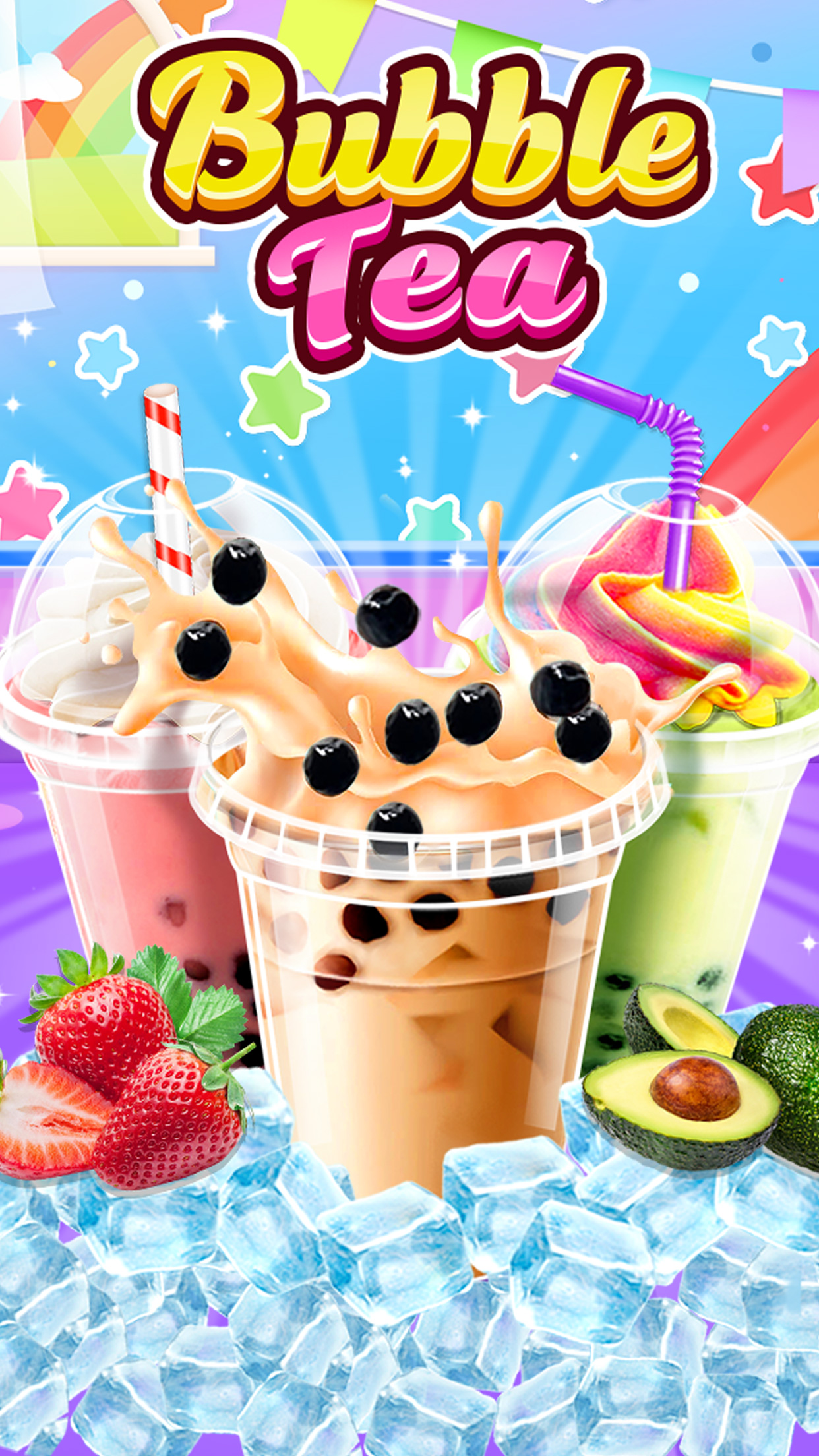 اسکرین شات 1 برنامه DIY Bubble Tea - Ice Milk Tea