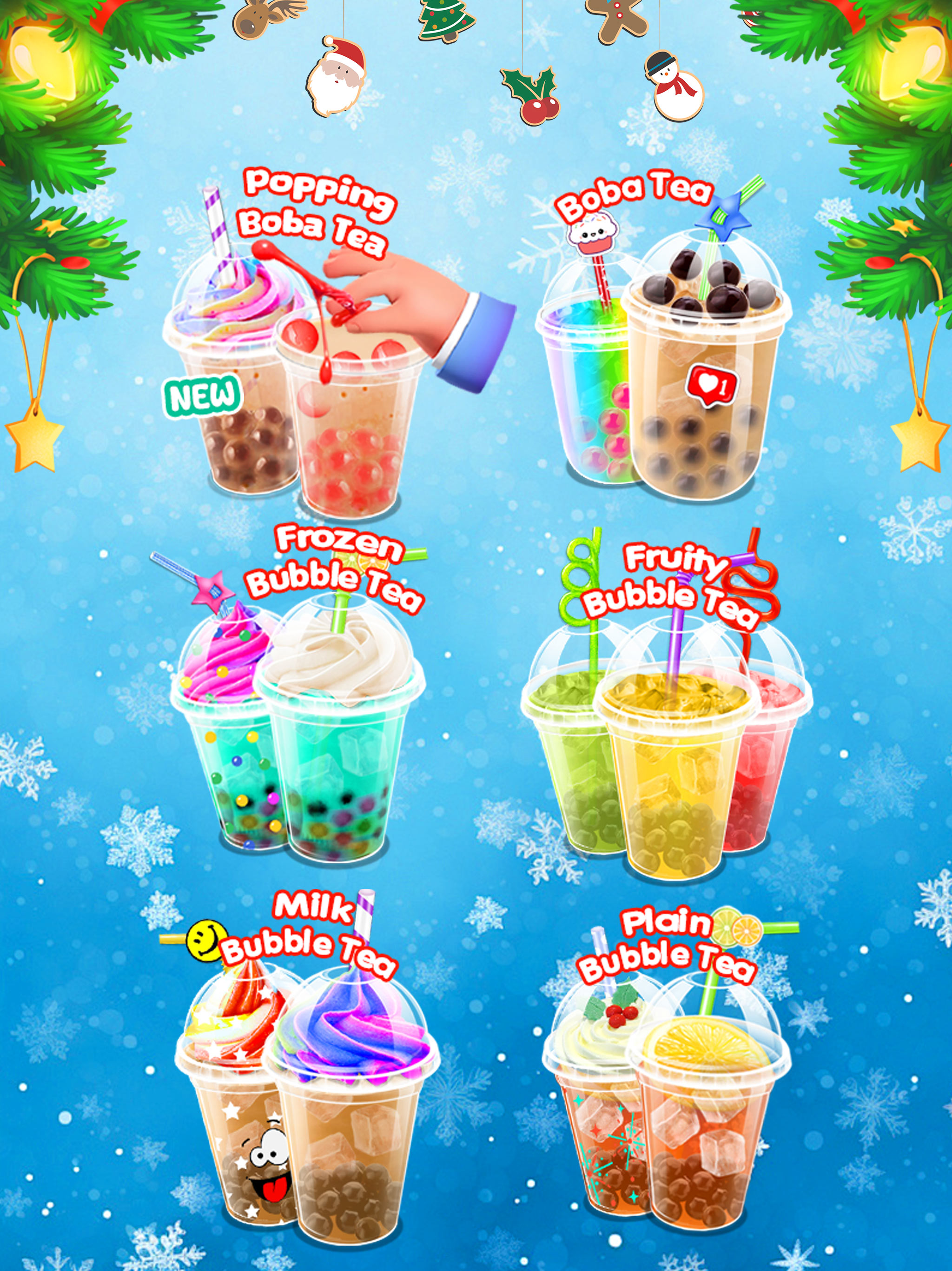 اسکرین شات 2 برنامه DIY Bubble Tea - Ice Milk Tea