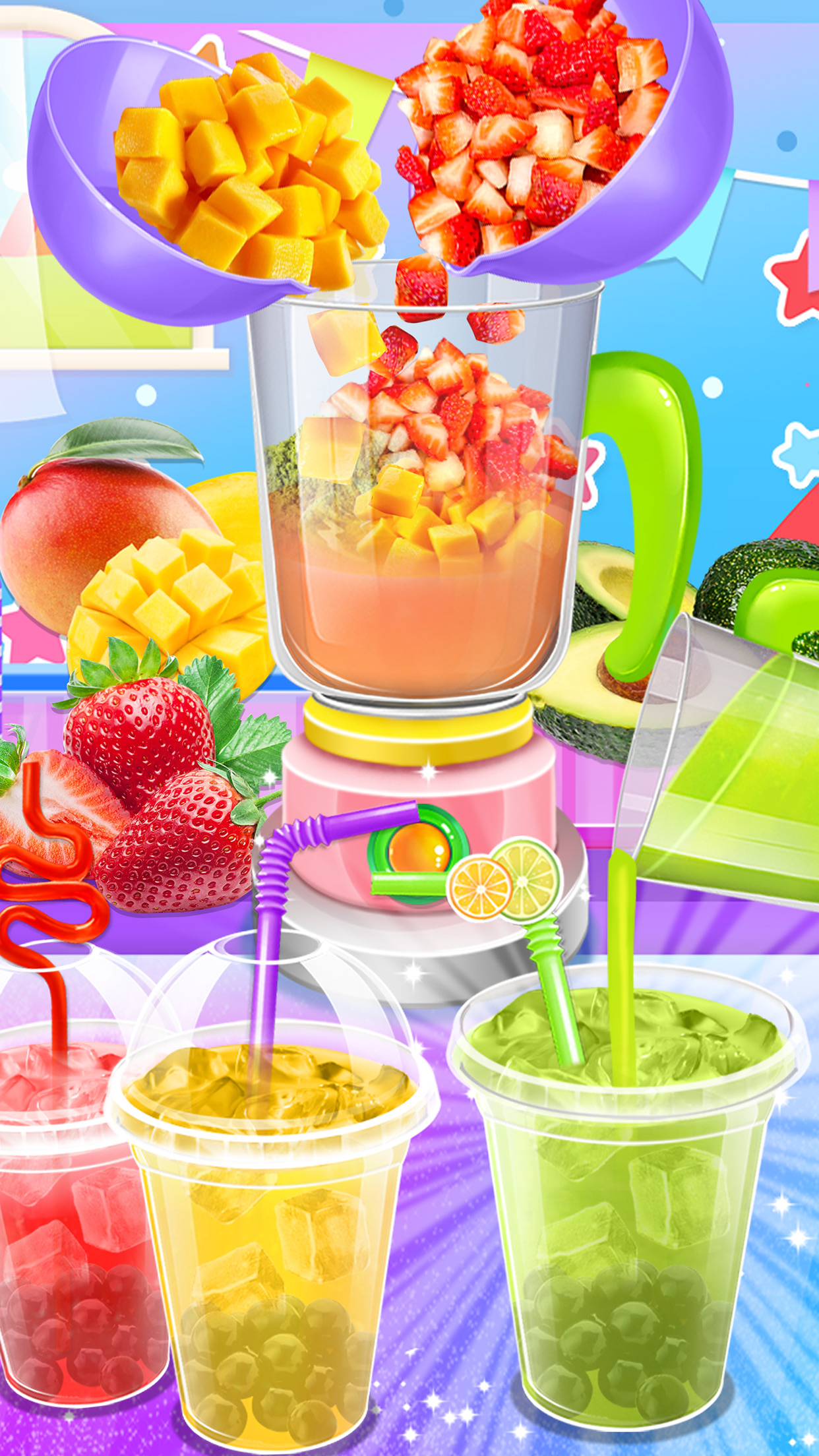 اسکرین شات 5 برنامه DIY Bubble Tea - Ice Milk Tea