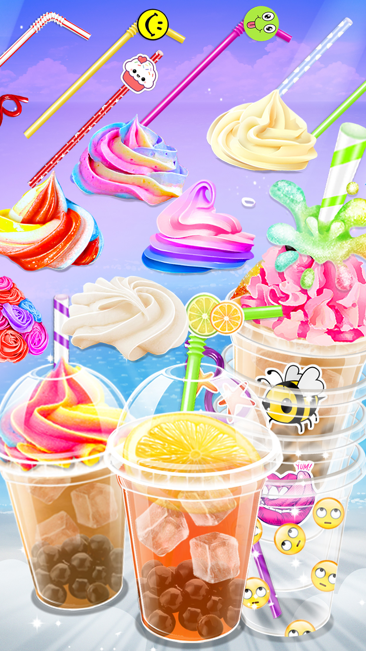 اسکرین شات 6 برنامه DIY Bubble Tea - Ice Milk Tea