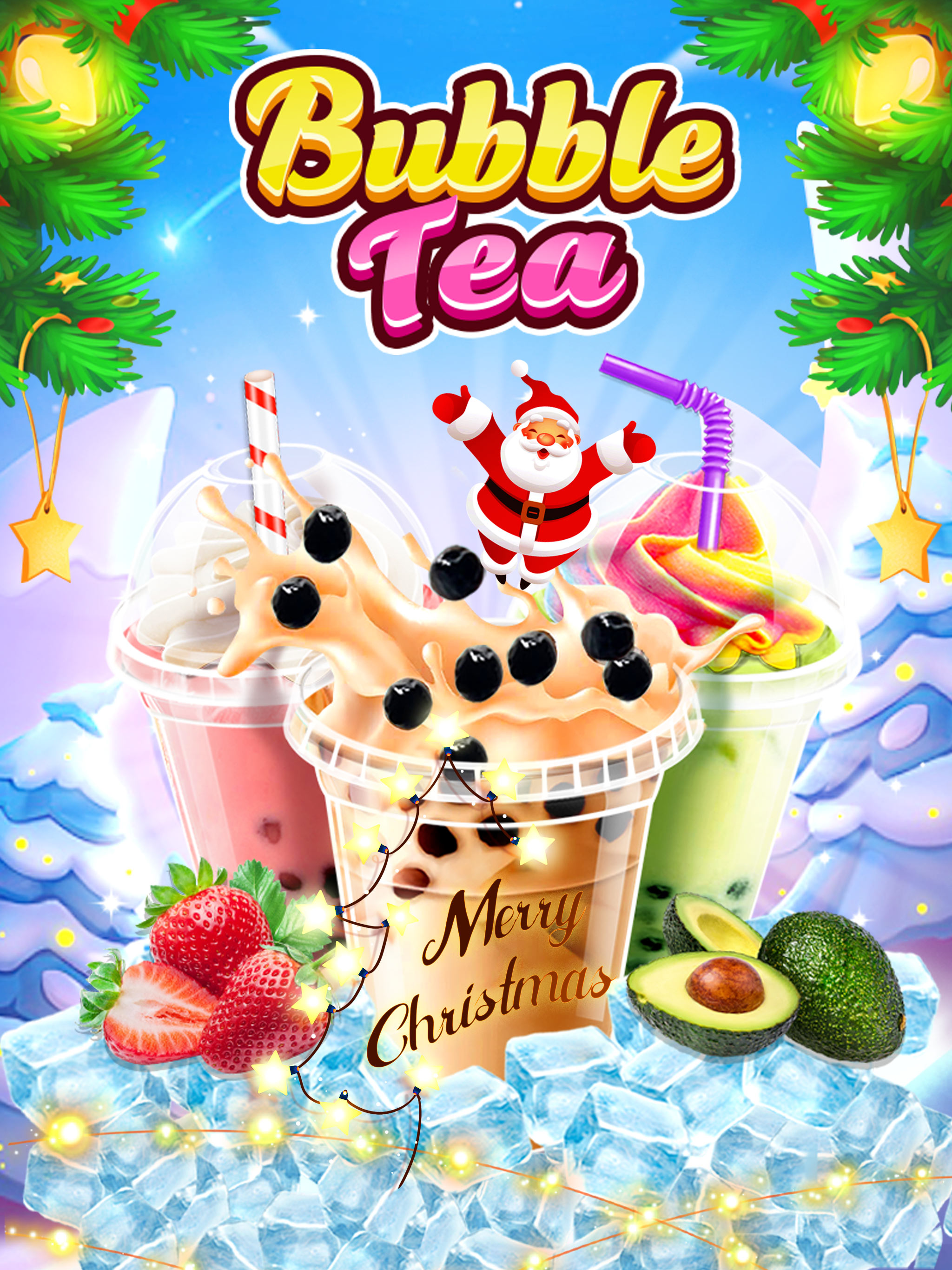 اسکرین شات 1 برنامه DIY Bubble Tea - Ice Milk Tea