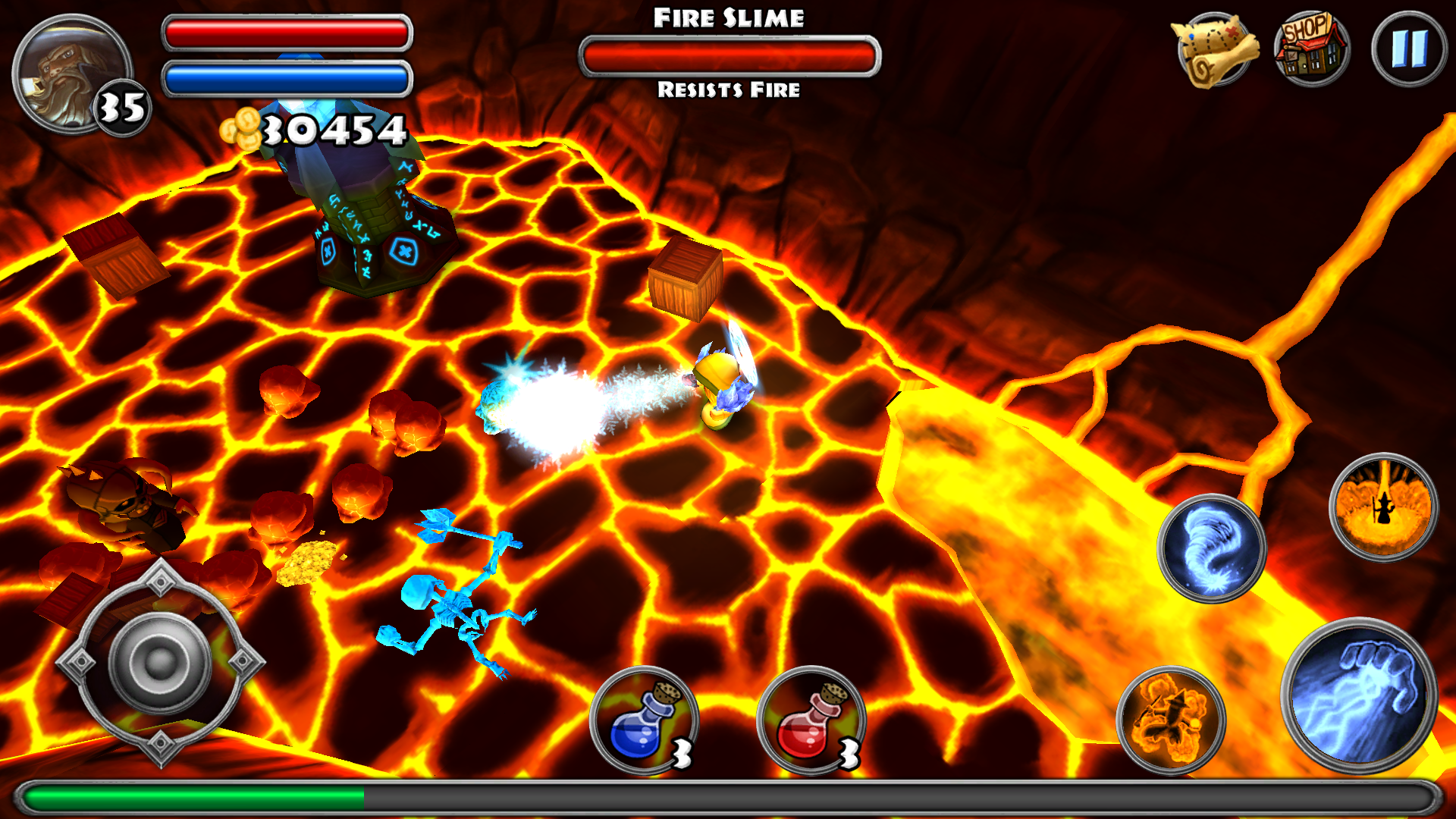 اسکرین شات 7 بازی Dungeon Quest