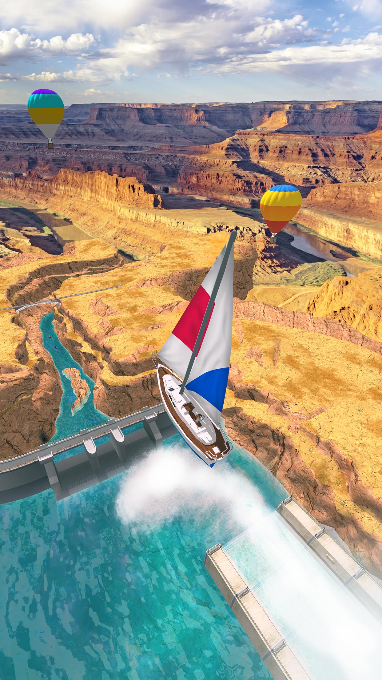 اسکرین شات 6 بازی Ship Ramp Jumping