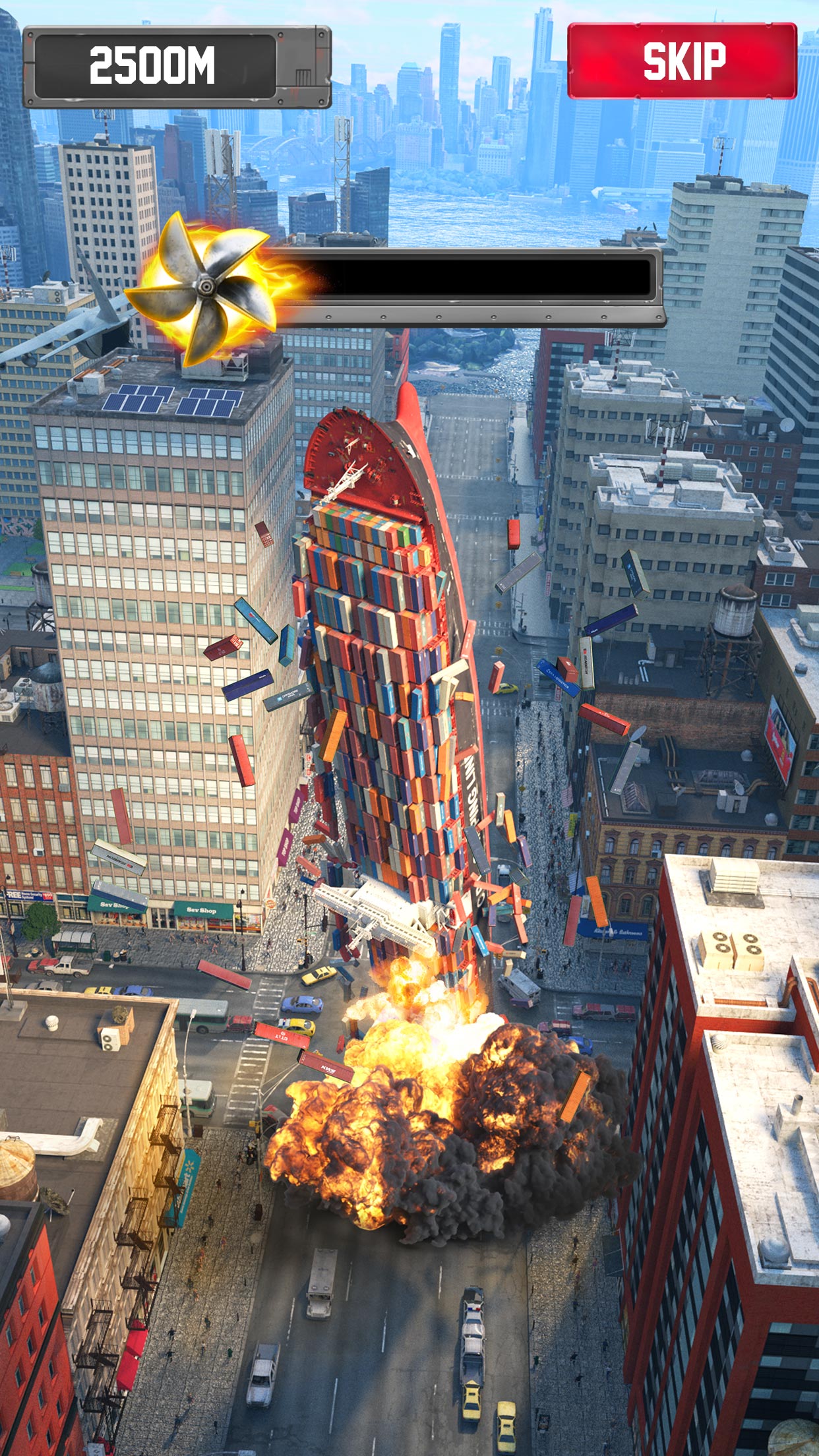 اسکرین شات 4 بازی Ship Ramp Jumping