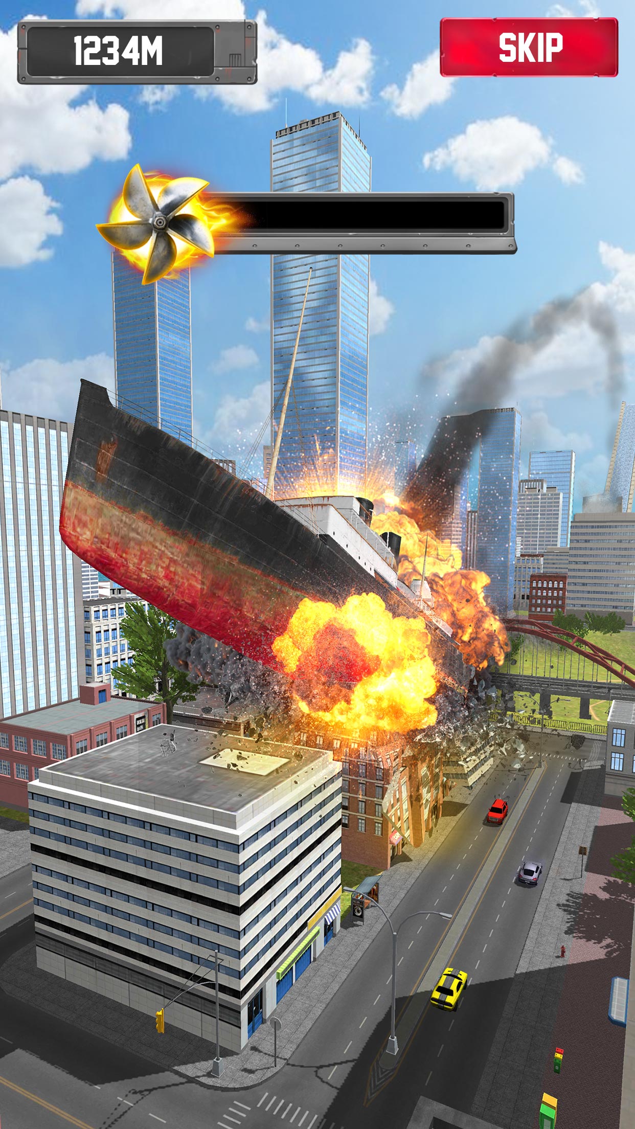 اسکرین شات 6 بازی Ship Ramp Jumping