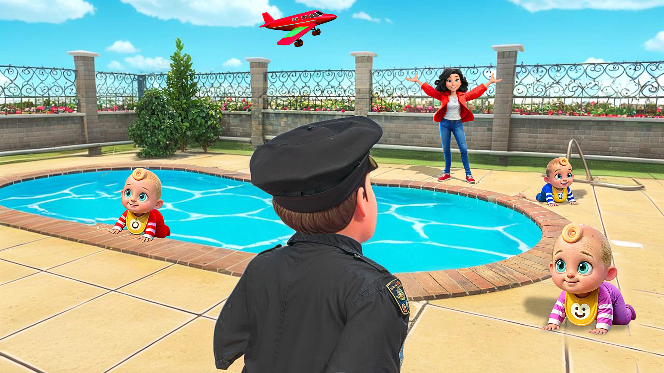 اسکرین شات 4 برنامه Mom & Naughty Boy Prank Game