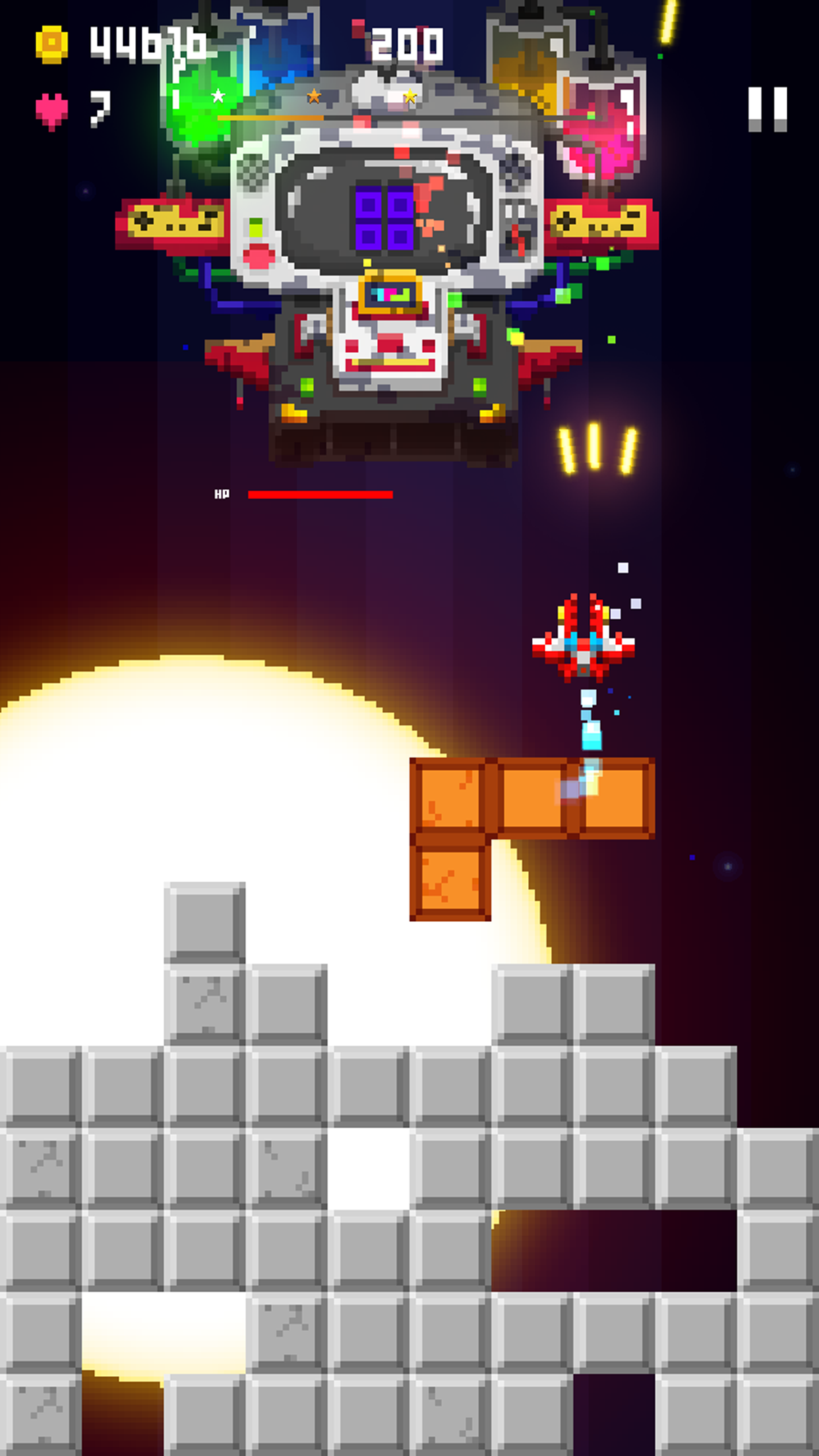 اسکرین شات 3 بازی Pixel Craft: Retro Shooter